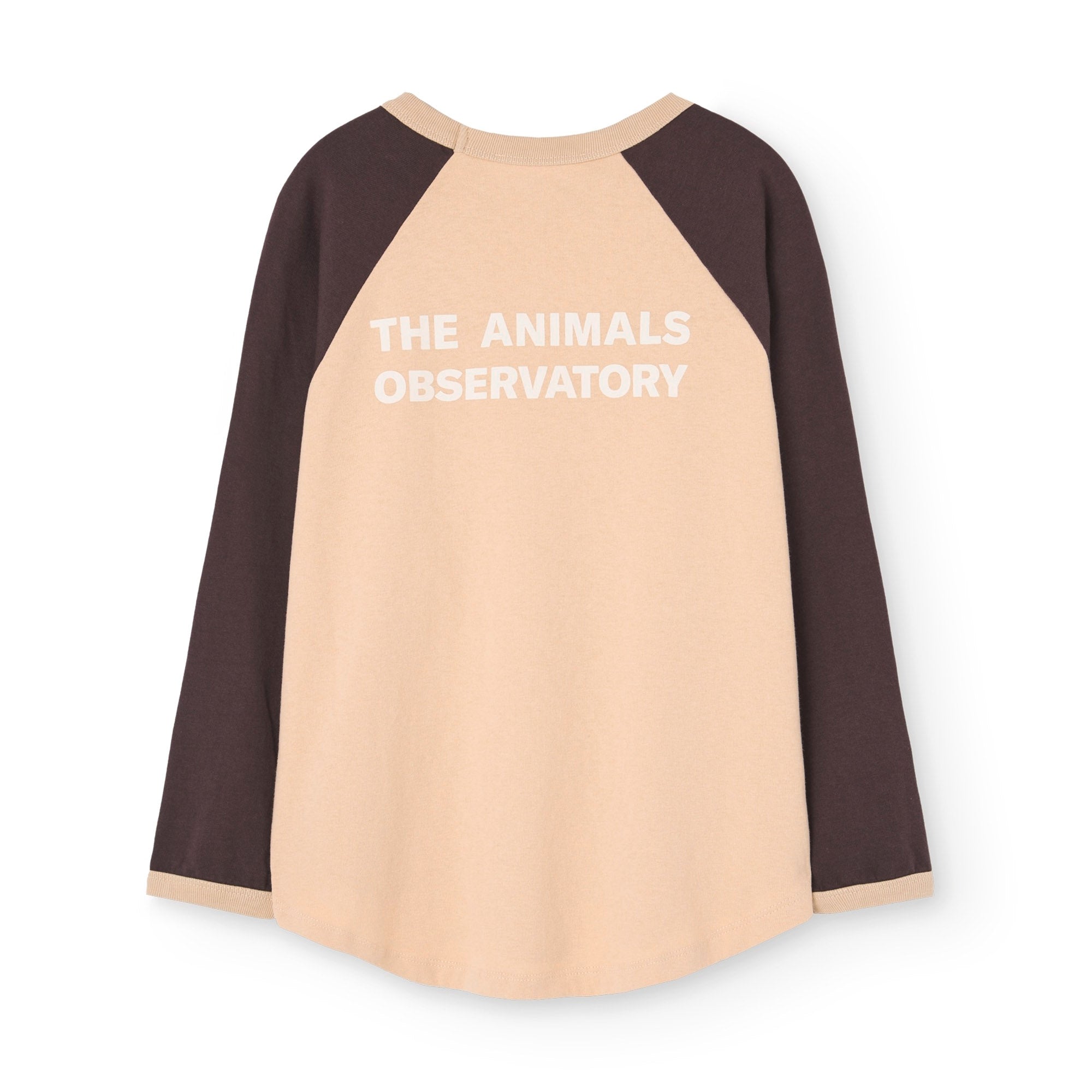 Boys & Girls Beige Logo Cotton T-Shirt