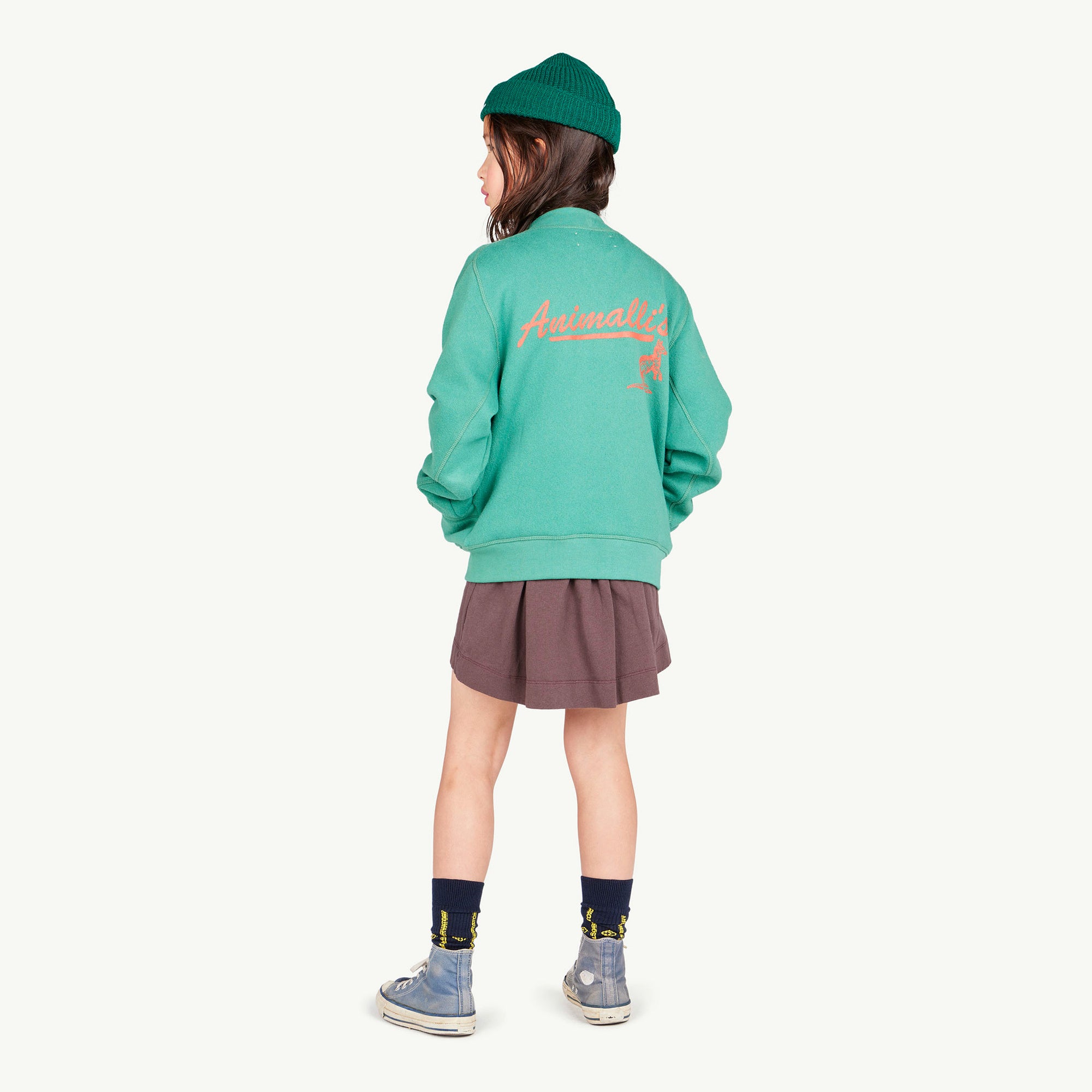 Boys & Girls Green Zip-Up Jacket