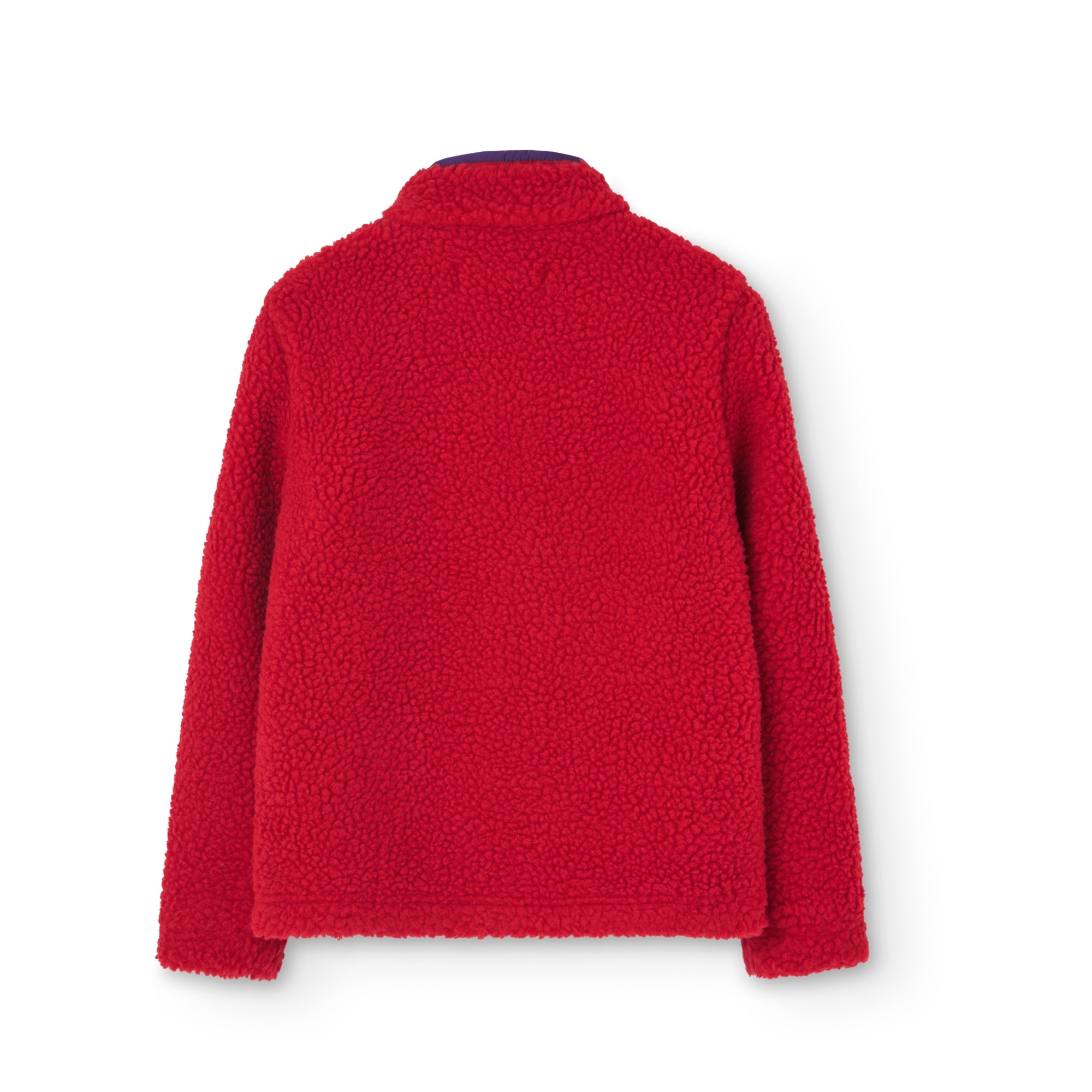 Boys & Girls Red Sherpa Jacket