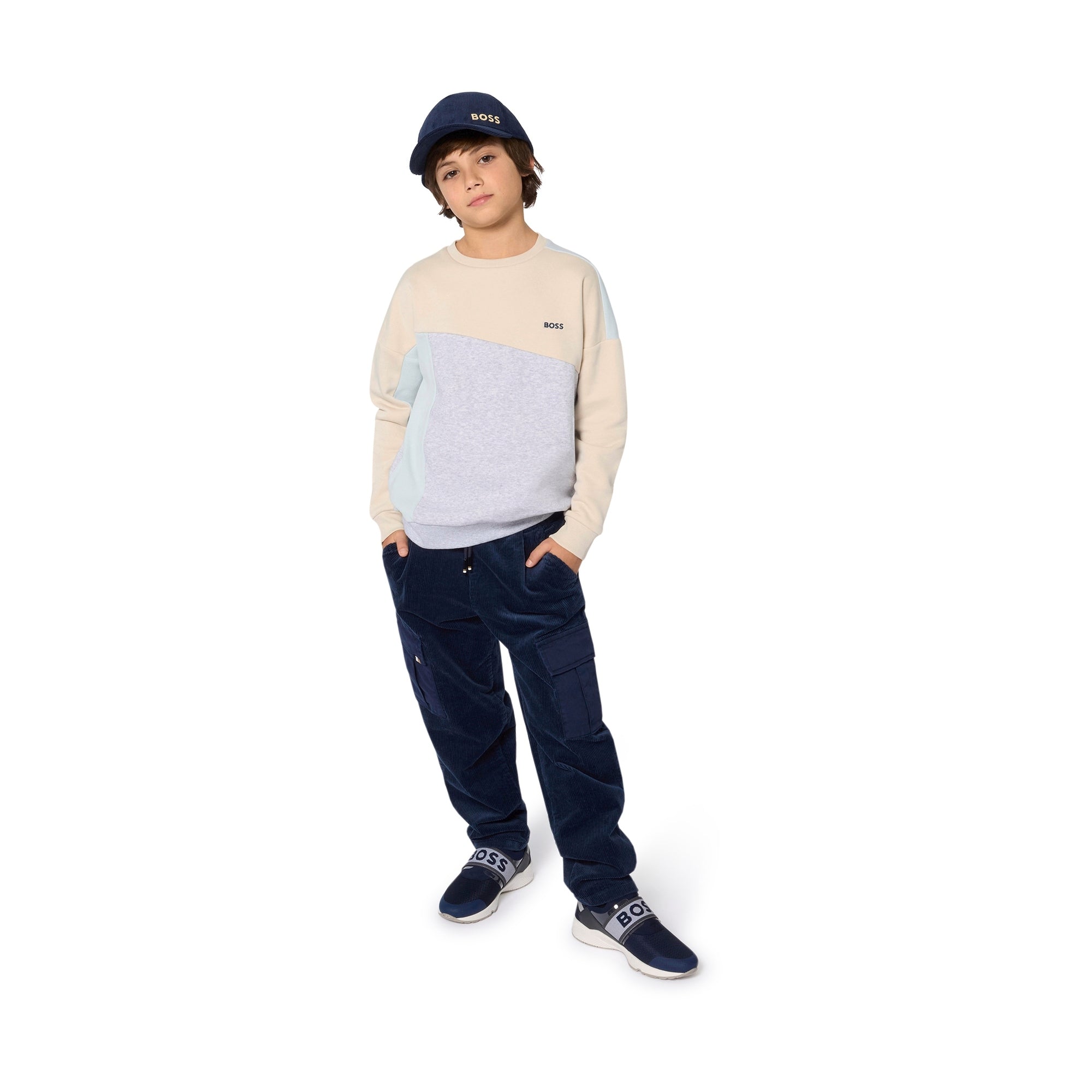 Boys Vanille Cotton Sweatshirt