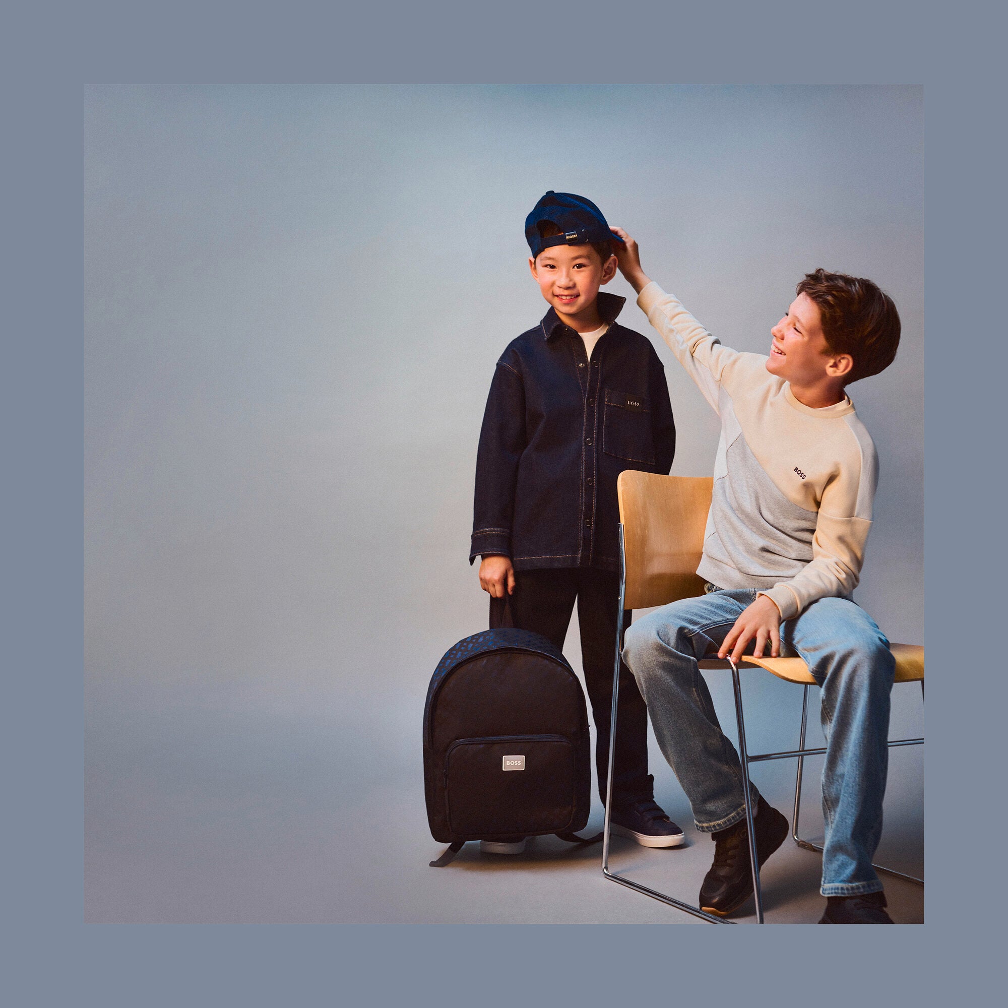 Boys Vanille Cotton Sweatshirt