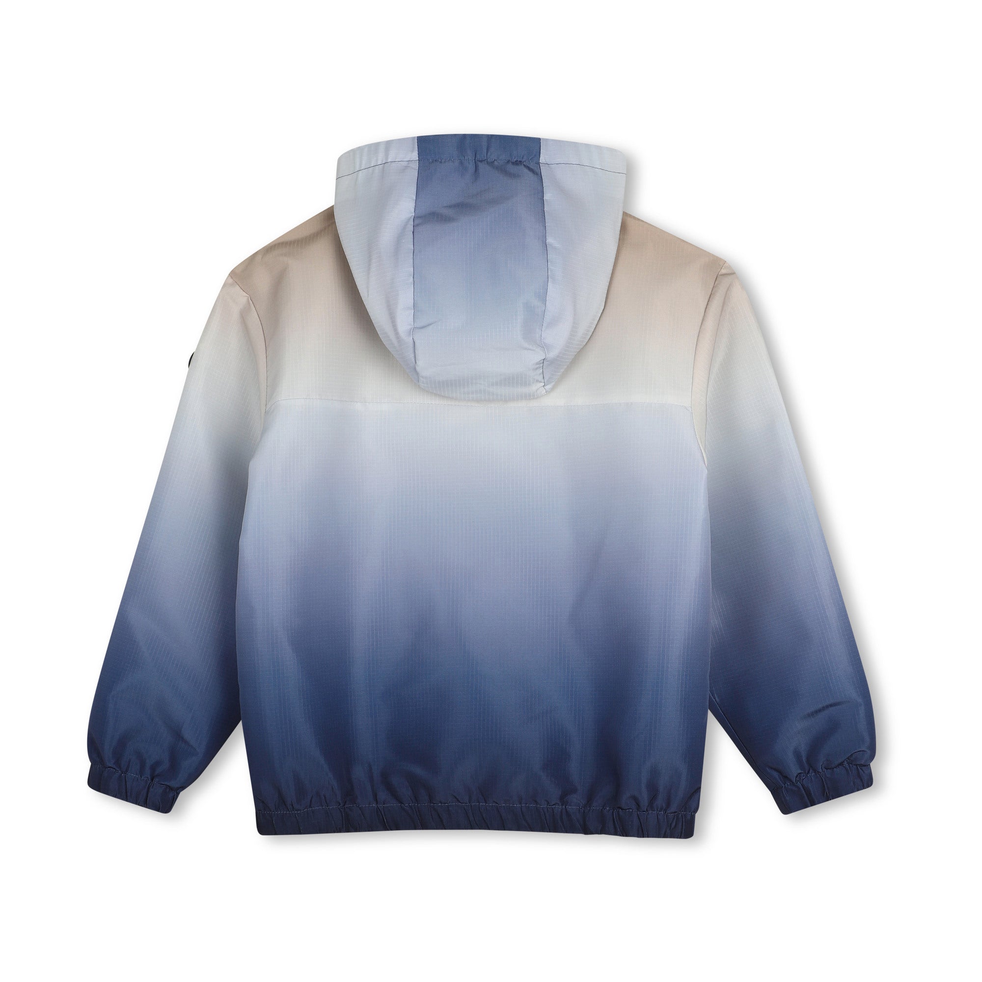 Boys Blue Hooded Zip-Up Jacket