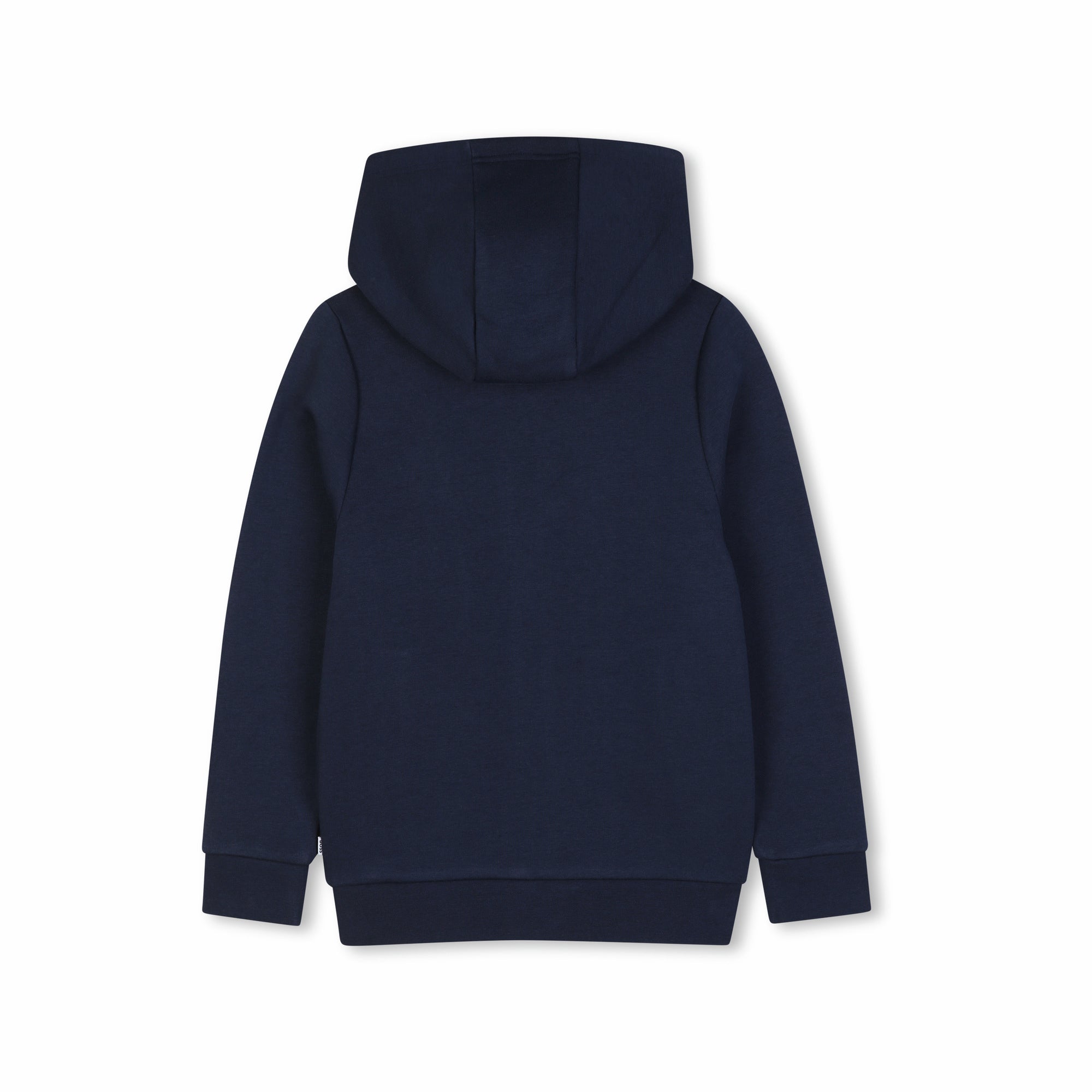 Boys Blue Cotton Zip-Up Top
