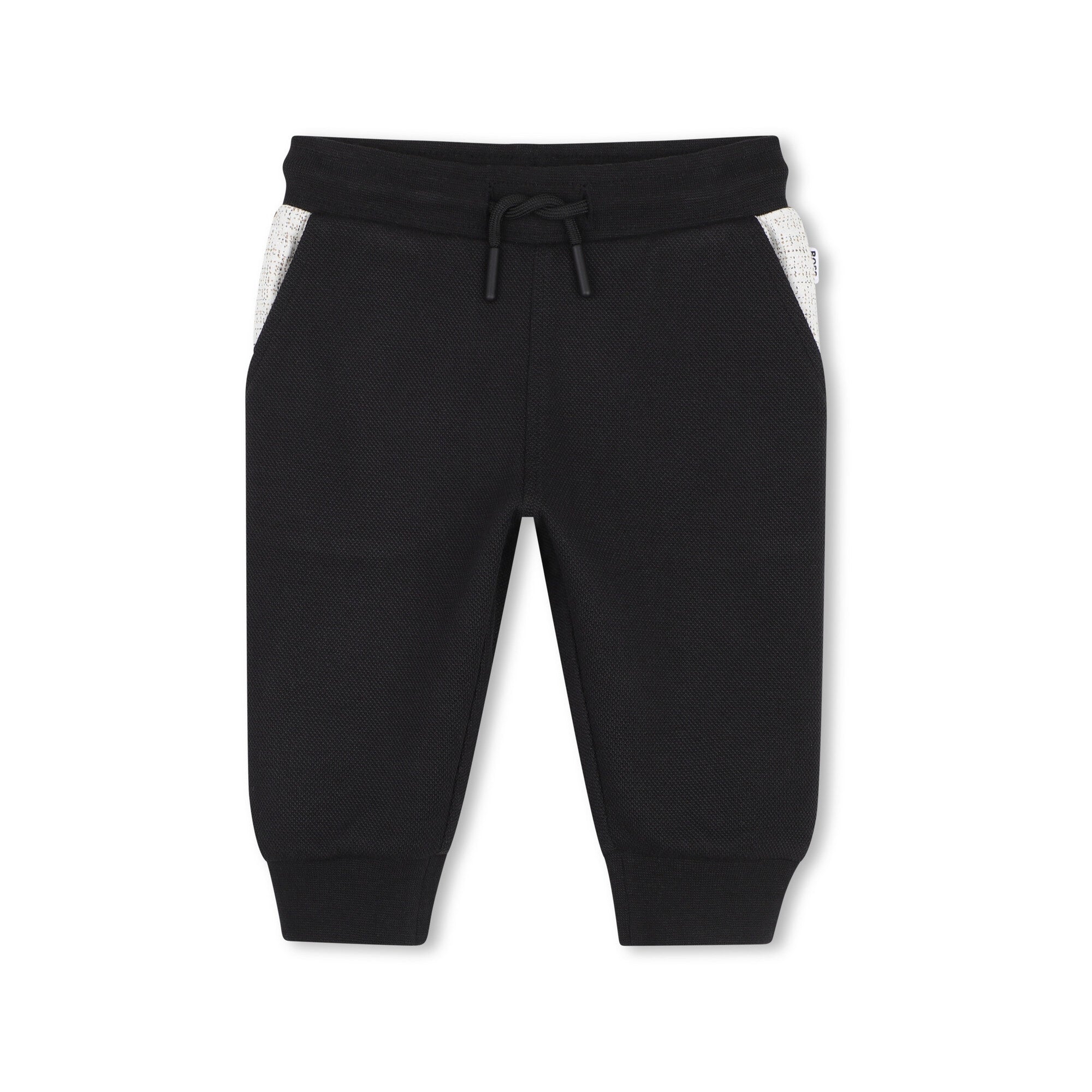 Baby Boys Black Cotton Set