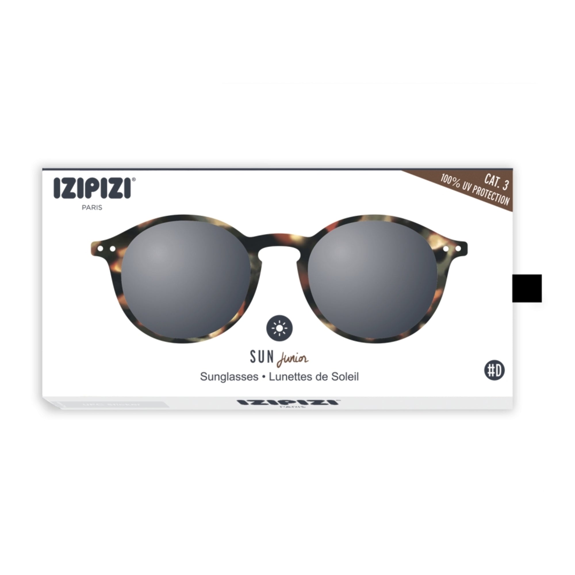 Boys & Girls Brown "SUN #D" Sunglasses(5-10Y)