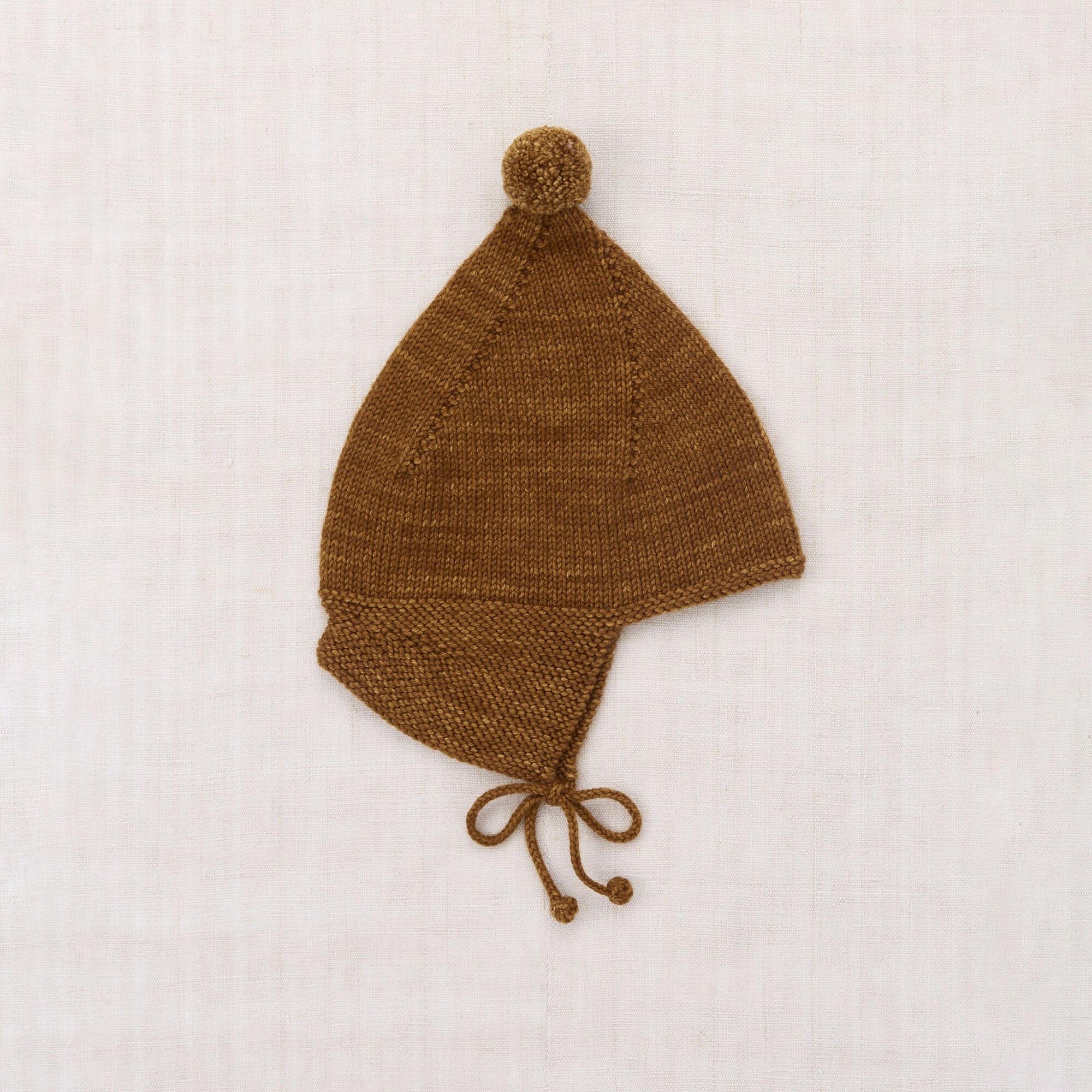 Boys & Girls Brown Wool Hat