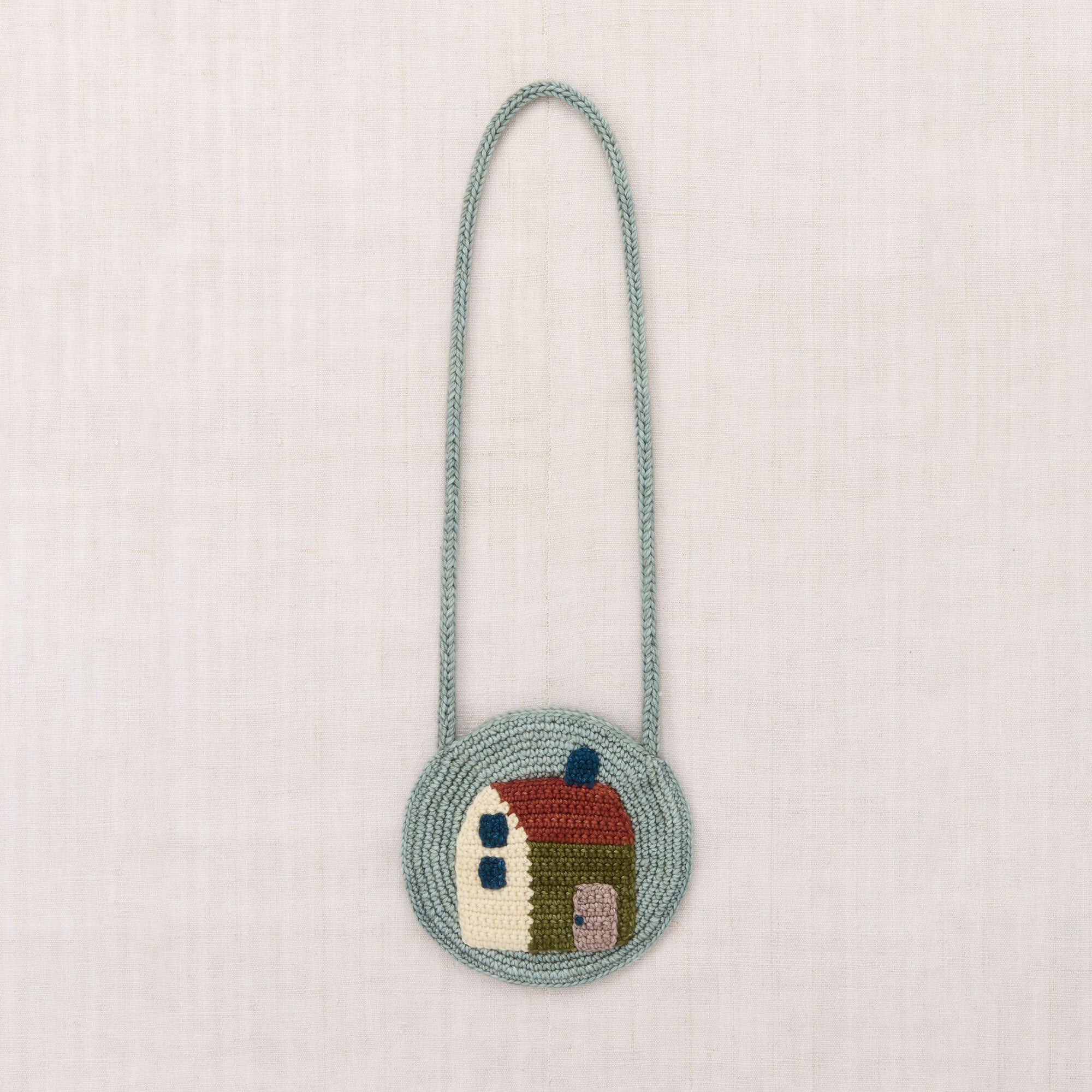 Boys & Girls Mint Green Circle Shoulder Bag