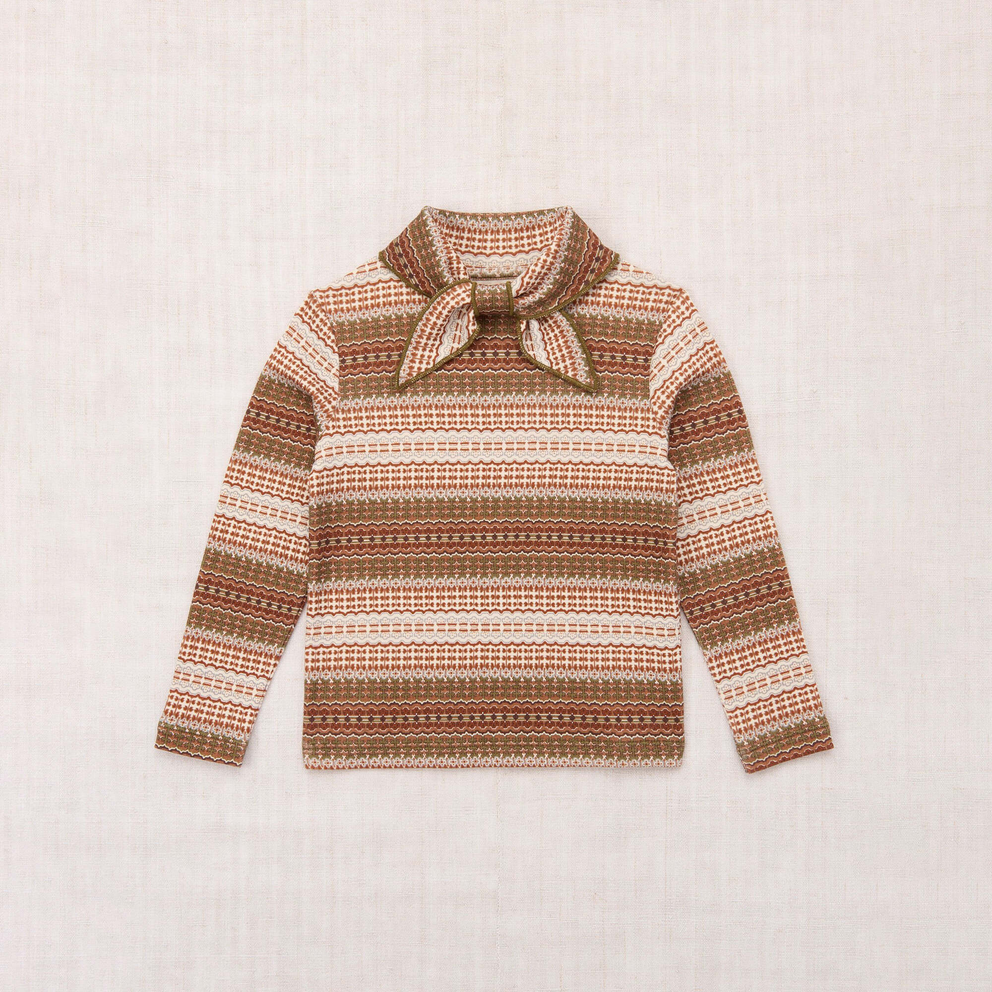 Boys & Girls Multicolor Pattern Cotton Top