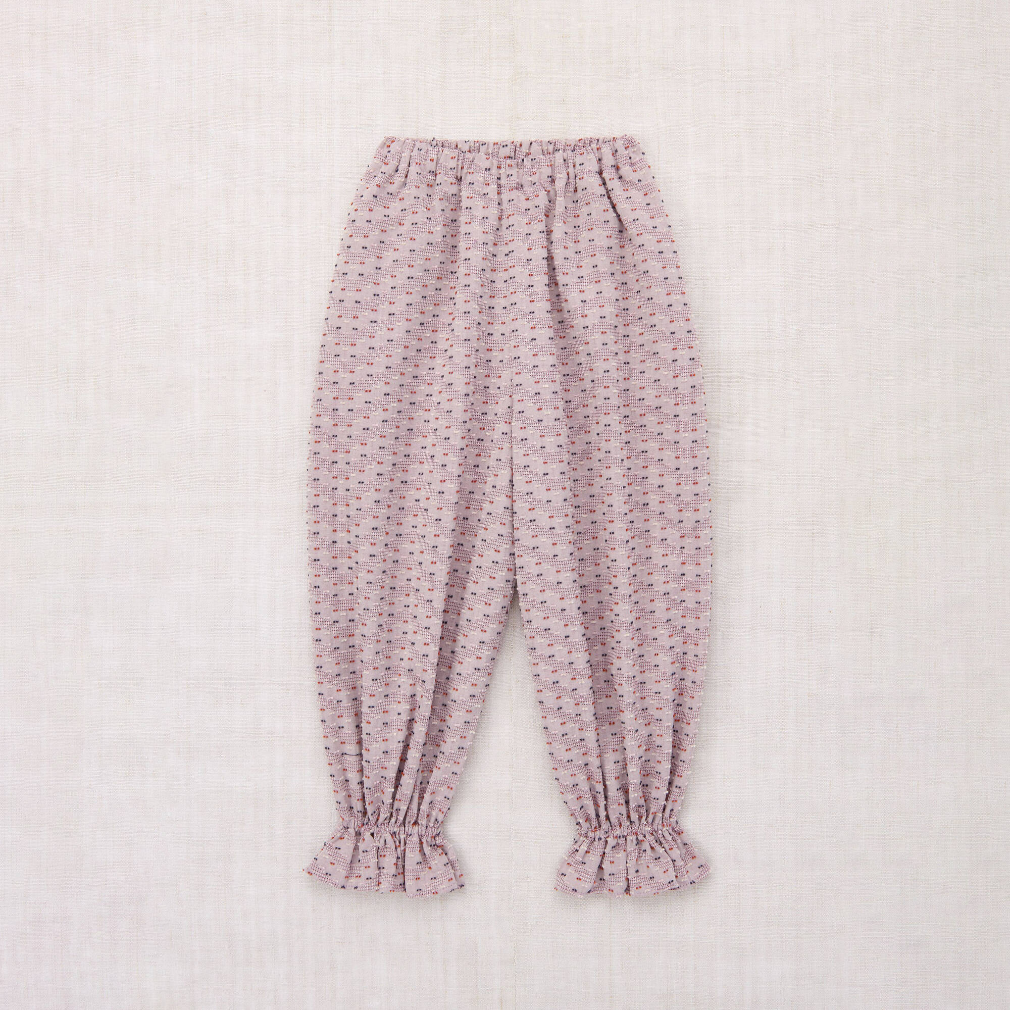 Girls Pink Cotton Trousers