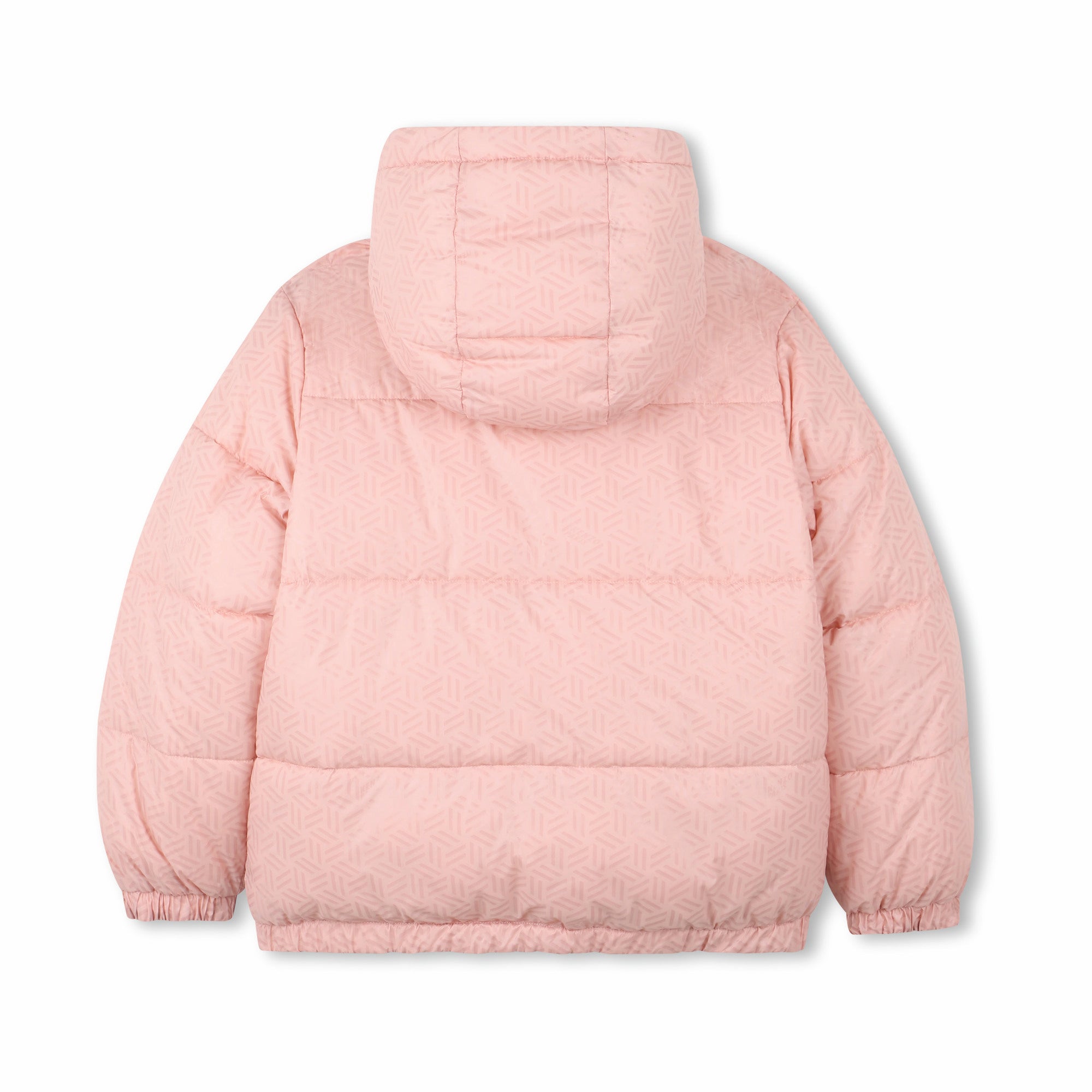 Girls Pink Reversible Padded Jacket