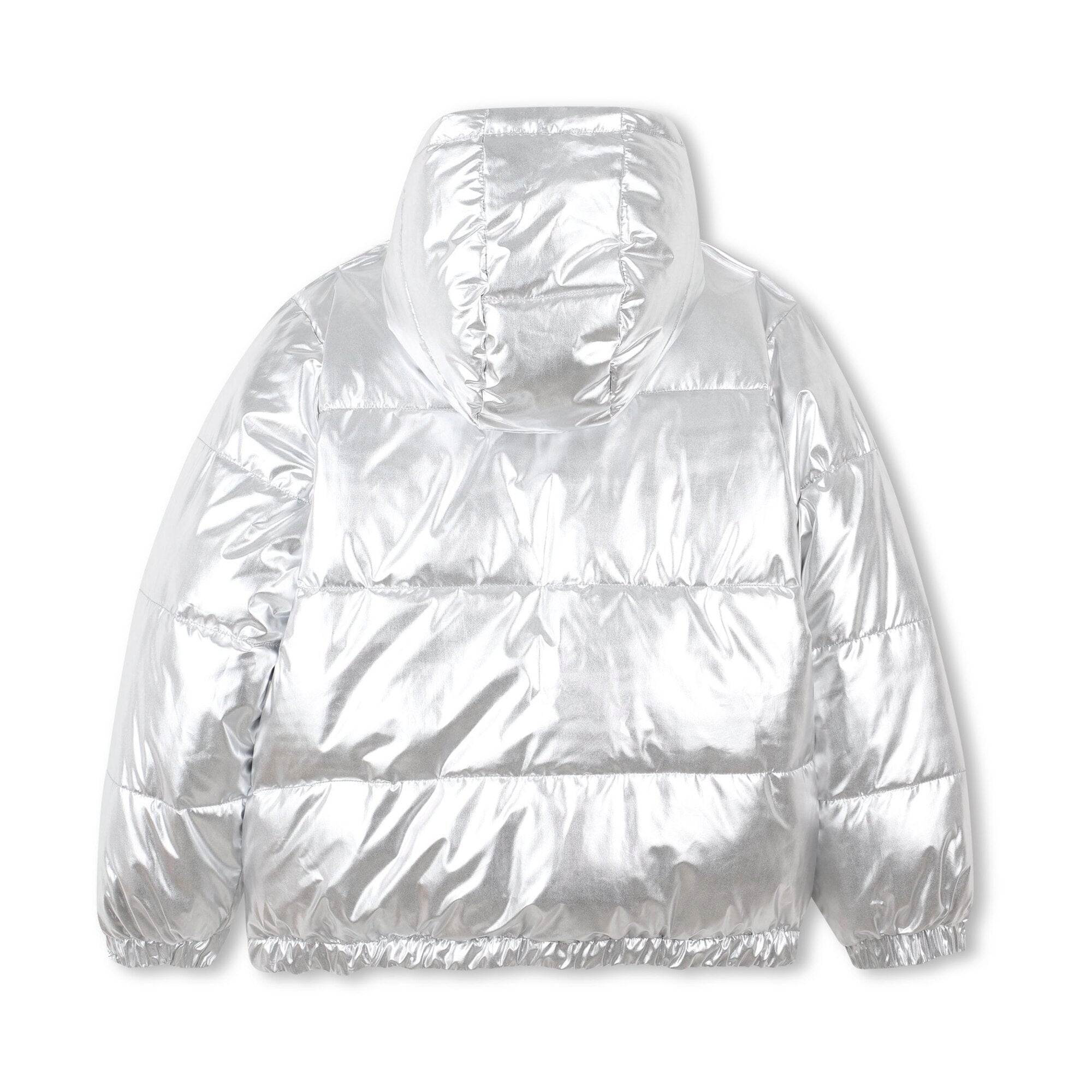 Girls Pink Reversible Padded Jacket