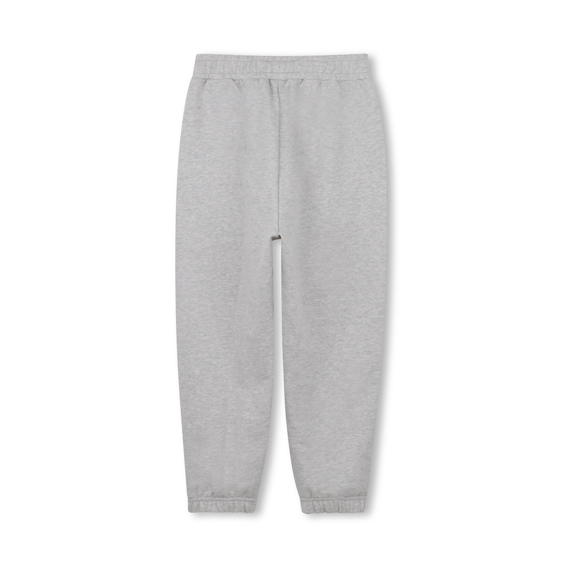 Boys & Girls Grey Embroidered Tiger Cotton Trousers