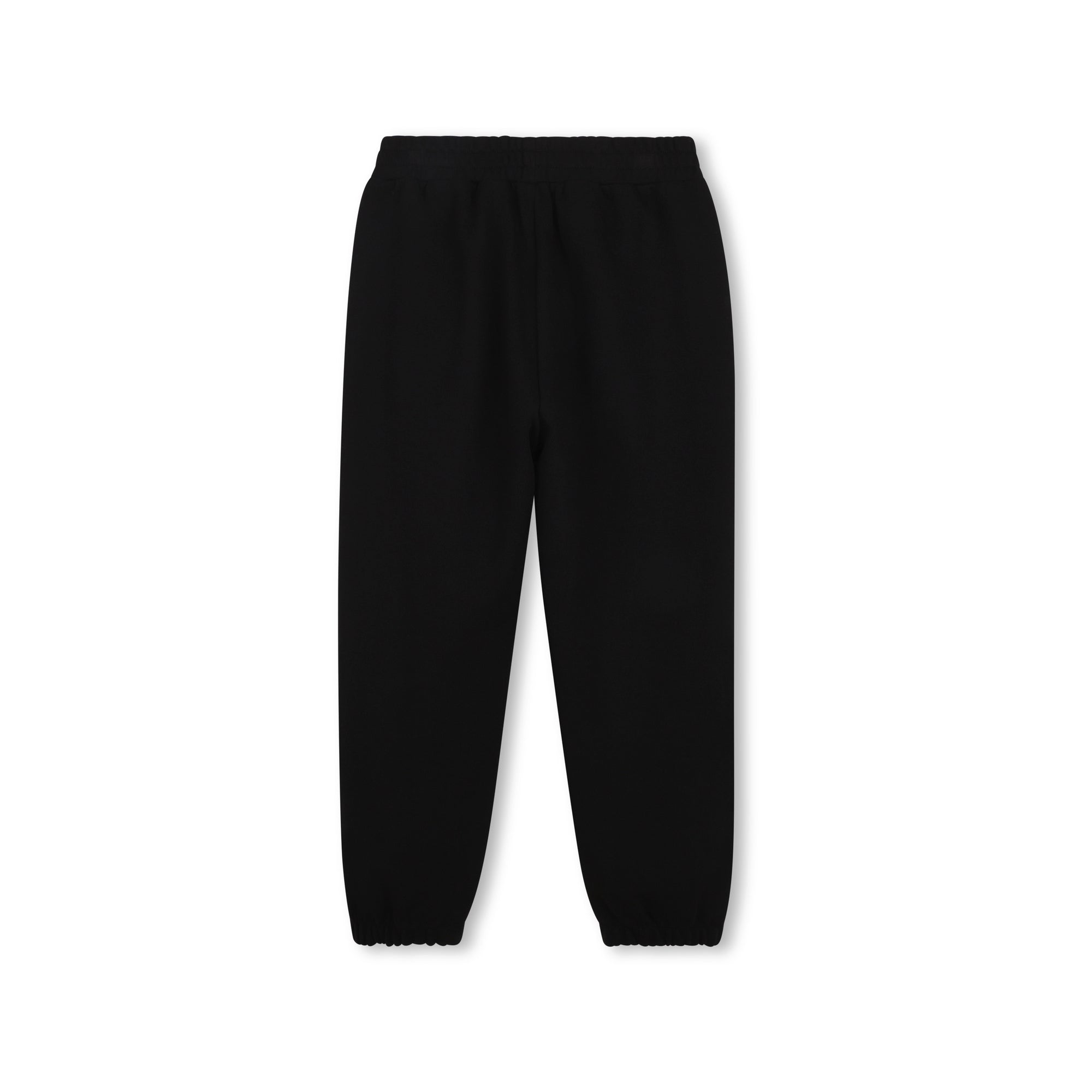 Boys & Girls Black Tiger Printed Cotton Trousers