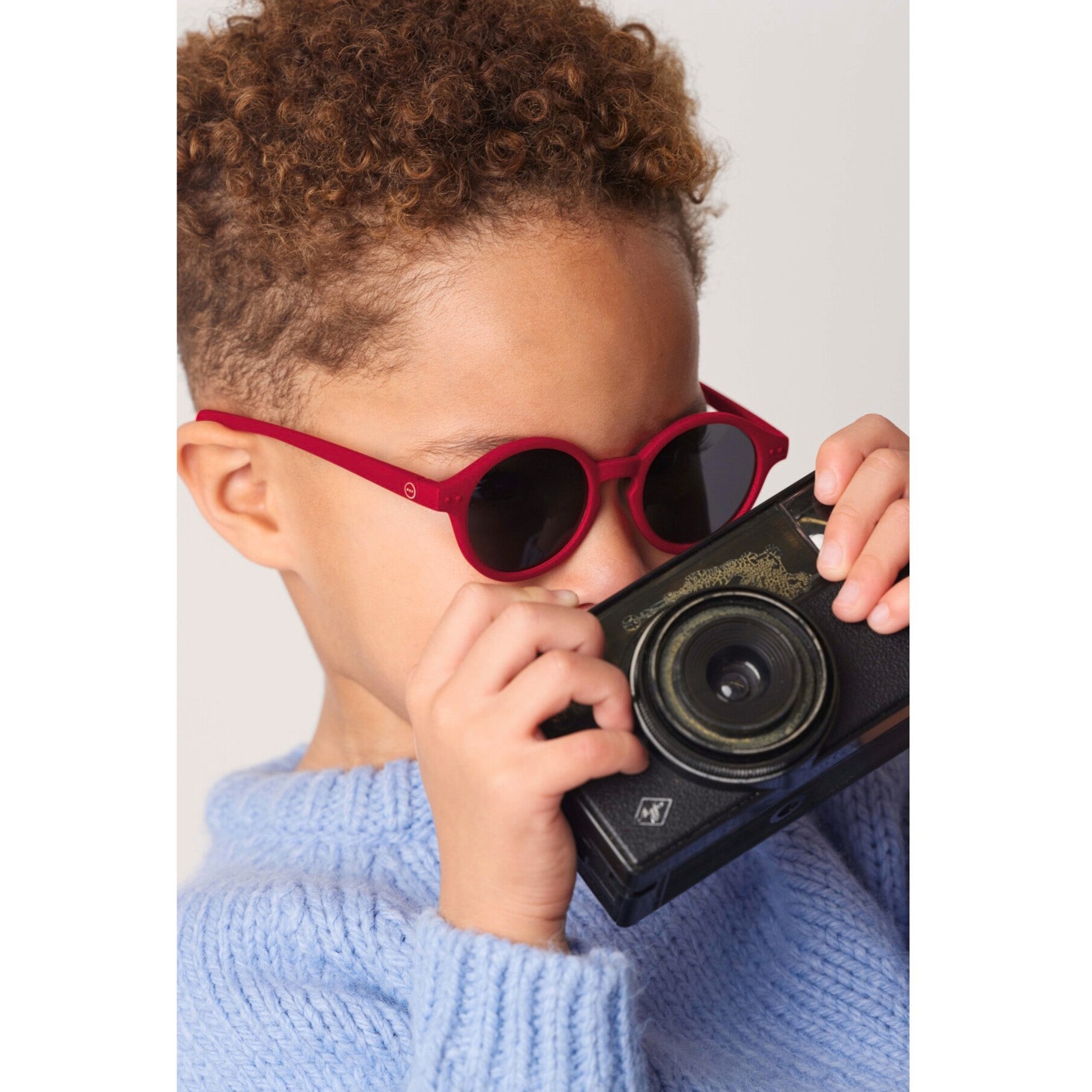 Baby Boys & Girls Red "#d" Sunglasses(9-36M)