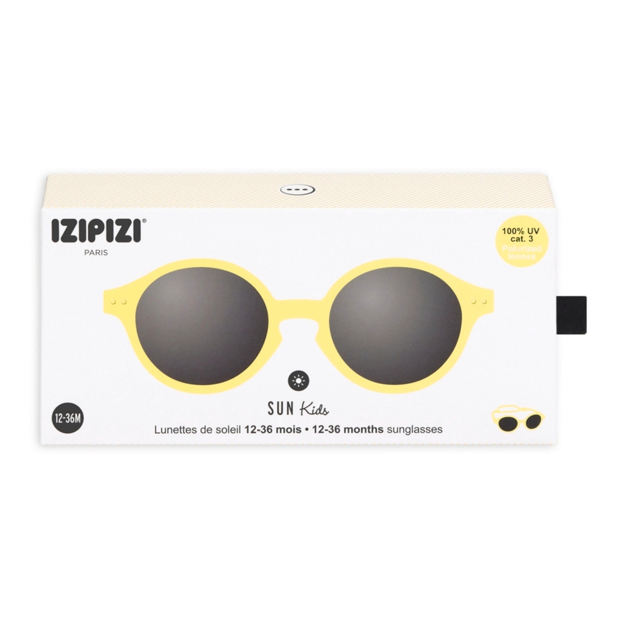 Baby Boys & Girls Yellow "#d" Sunglasses(9-36M)