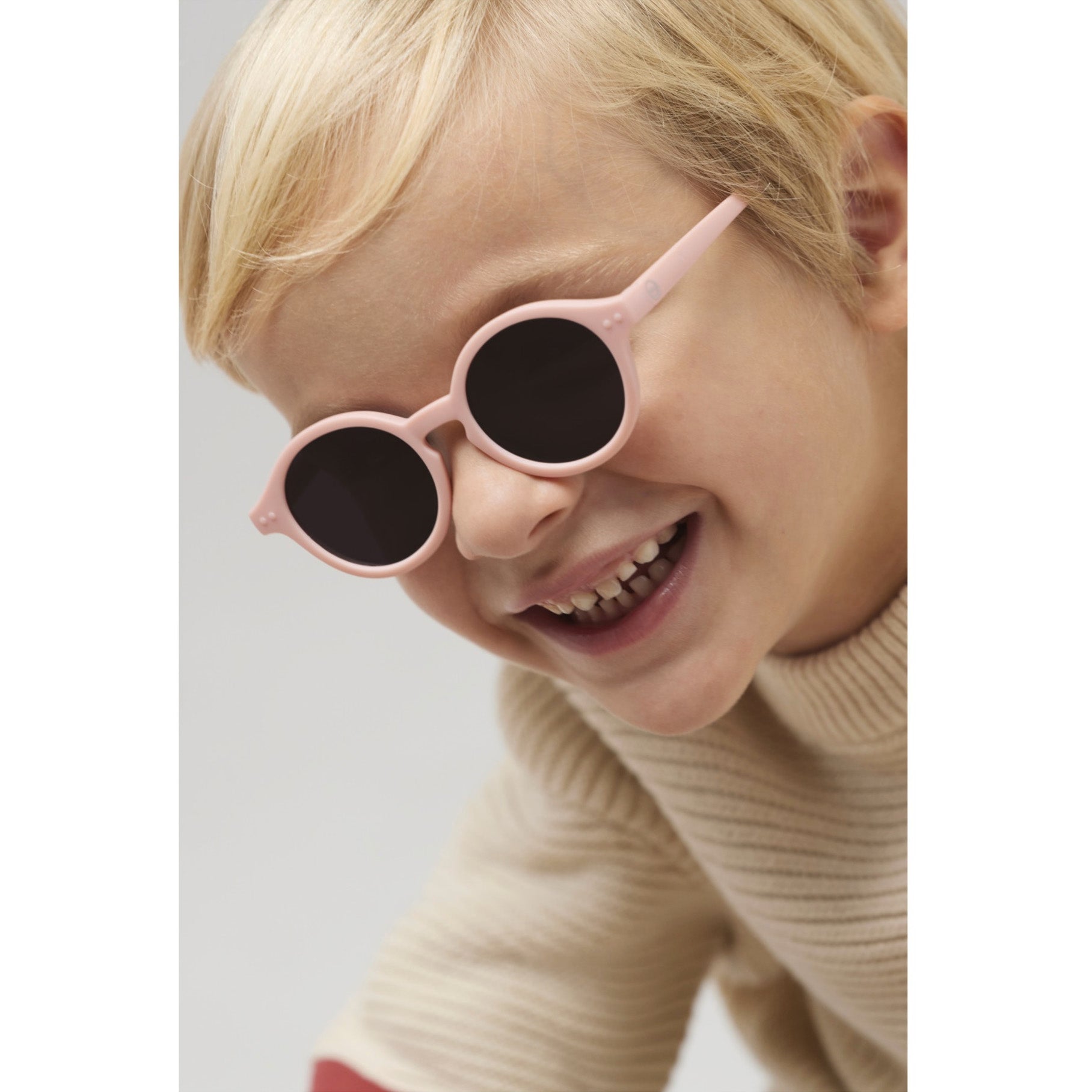 Boys & Girls Pink "KID+ #d" Sunglasses(3-5Y)