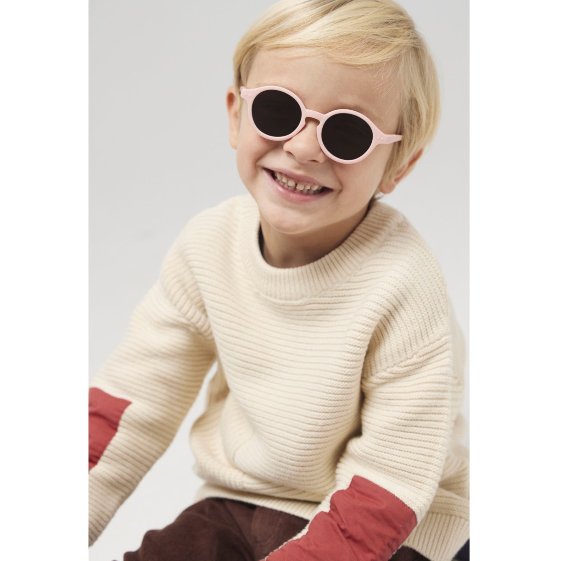 Boys & Girls Pink "KID+ #d" Sunglasses(3-5Y)