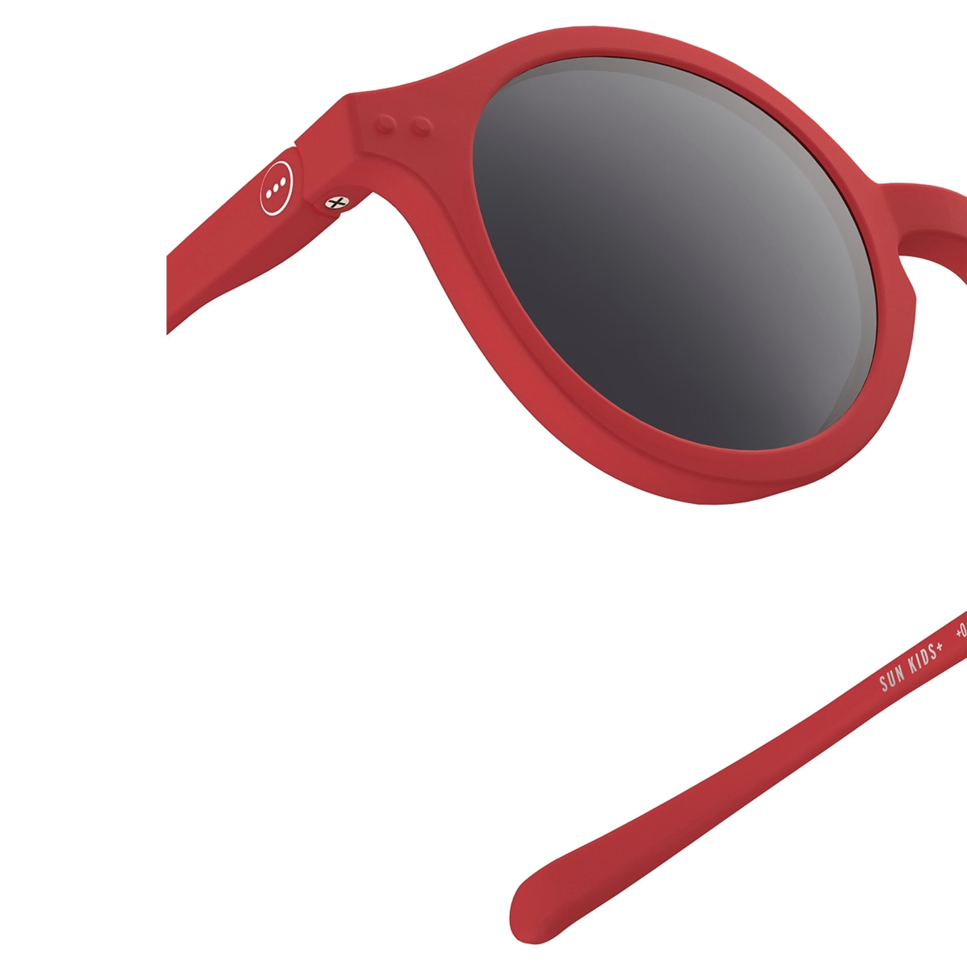 Boys & Girls Red "KID+ #d" Sunglasses(3-5Y)