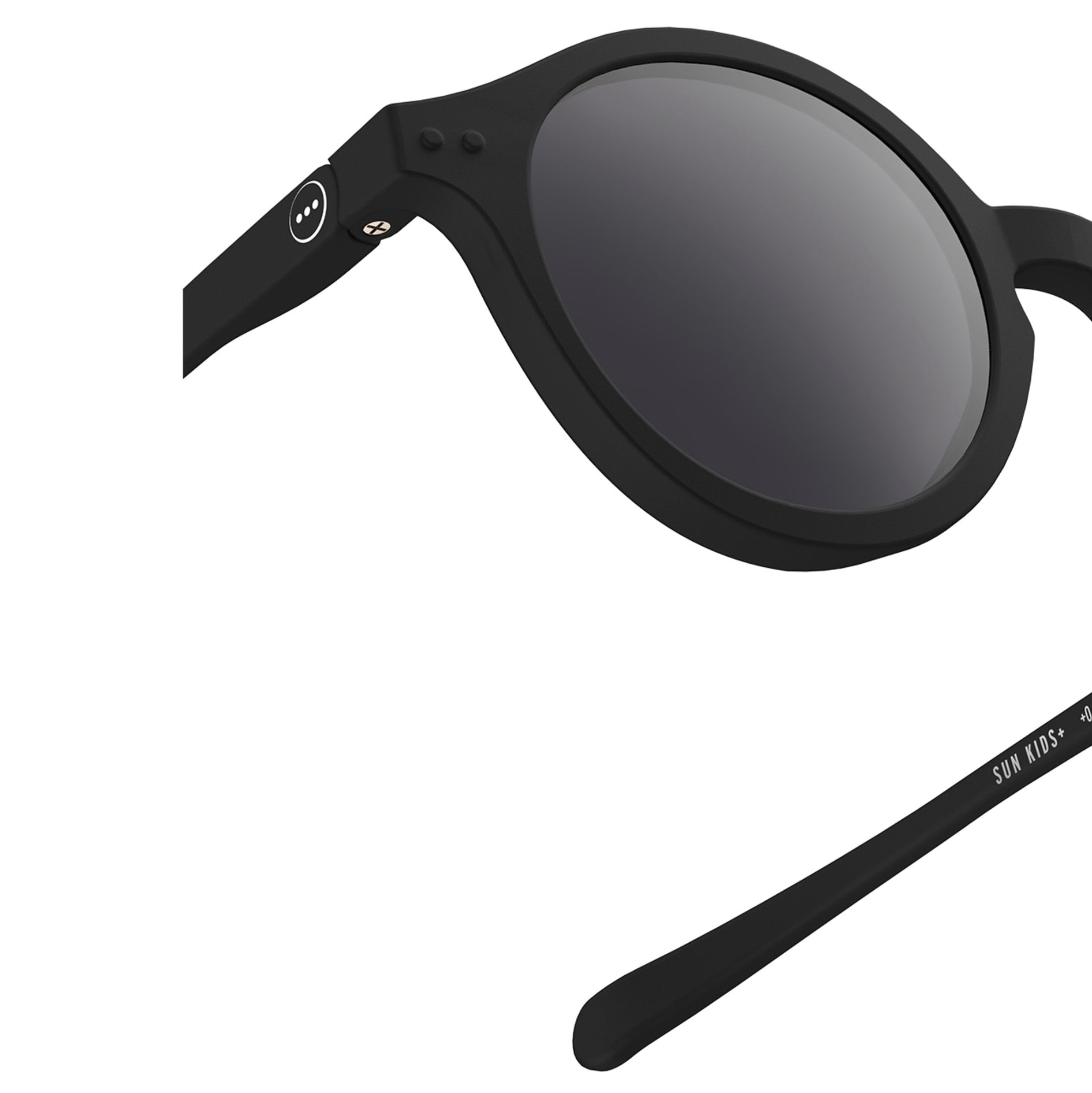 Boys & Girls Black "KID+ #d" Sunglasses(3-5Y)