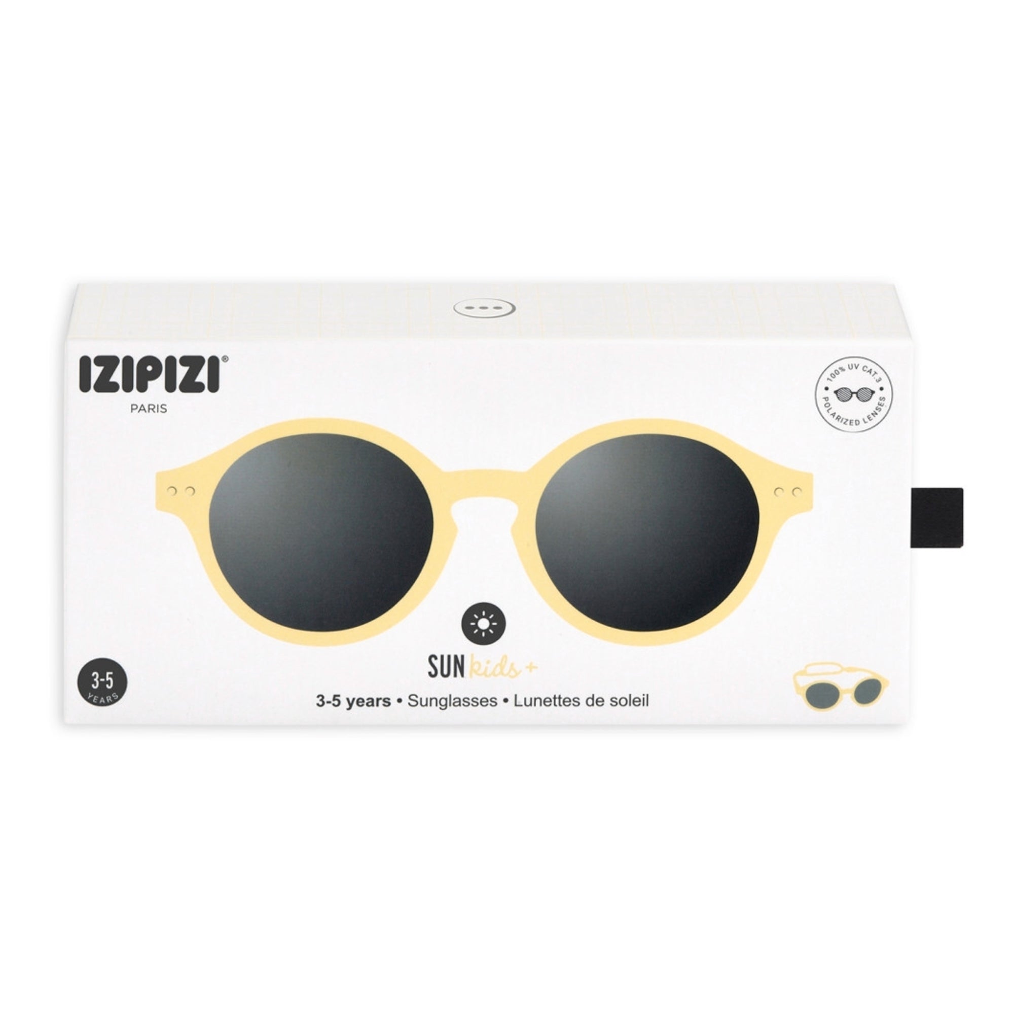 Boys & Girls Yellow "KID+ #d" Sunglasses(3-5Y)
