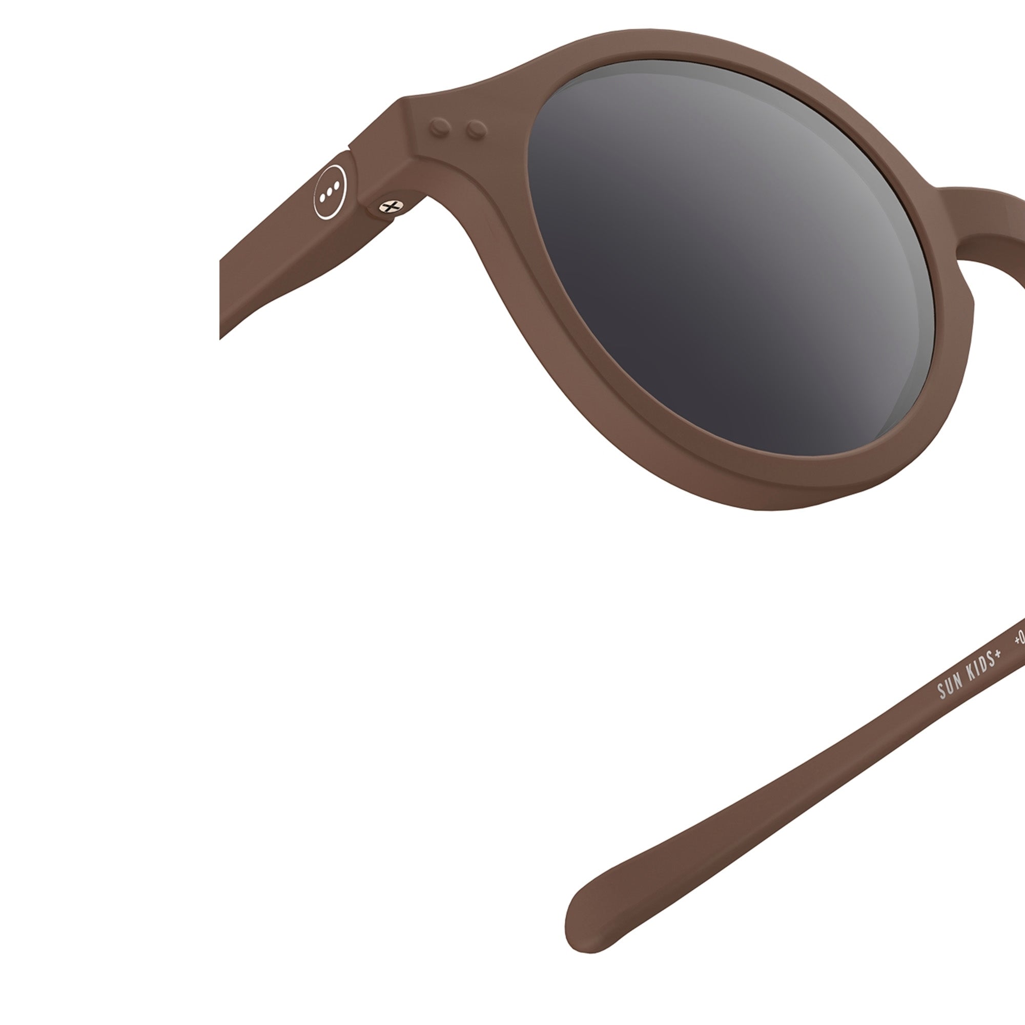 Boys & Girls Chocolate "KID+ #d" Sunglasses(3-5Y)