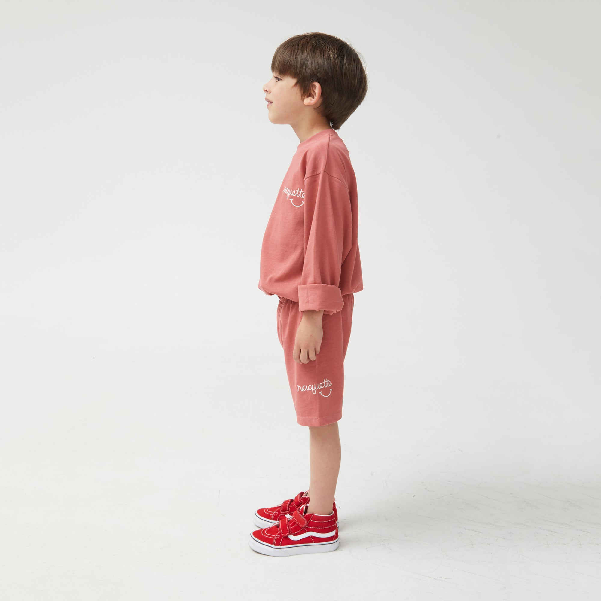 Boys & Girls Pink Cotton T-Shirt