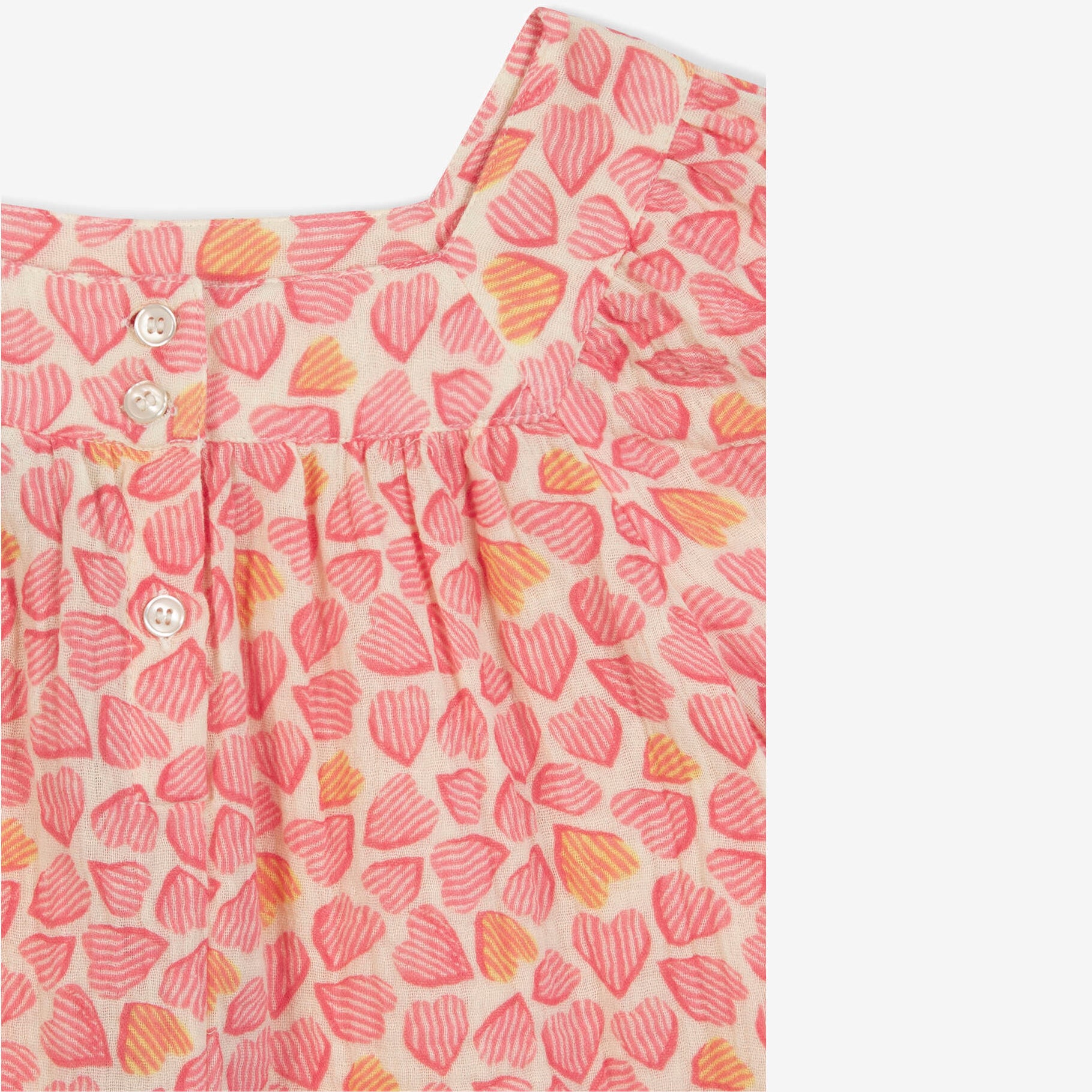 Girls Pink Cotton Top