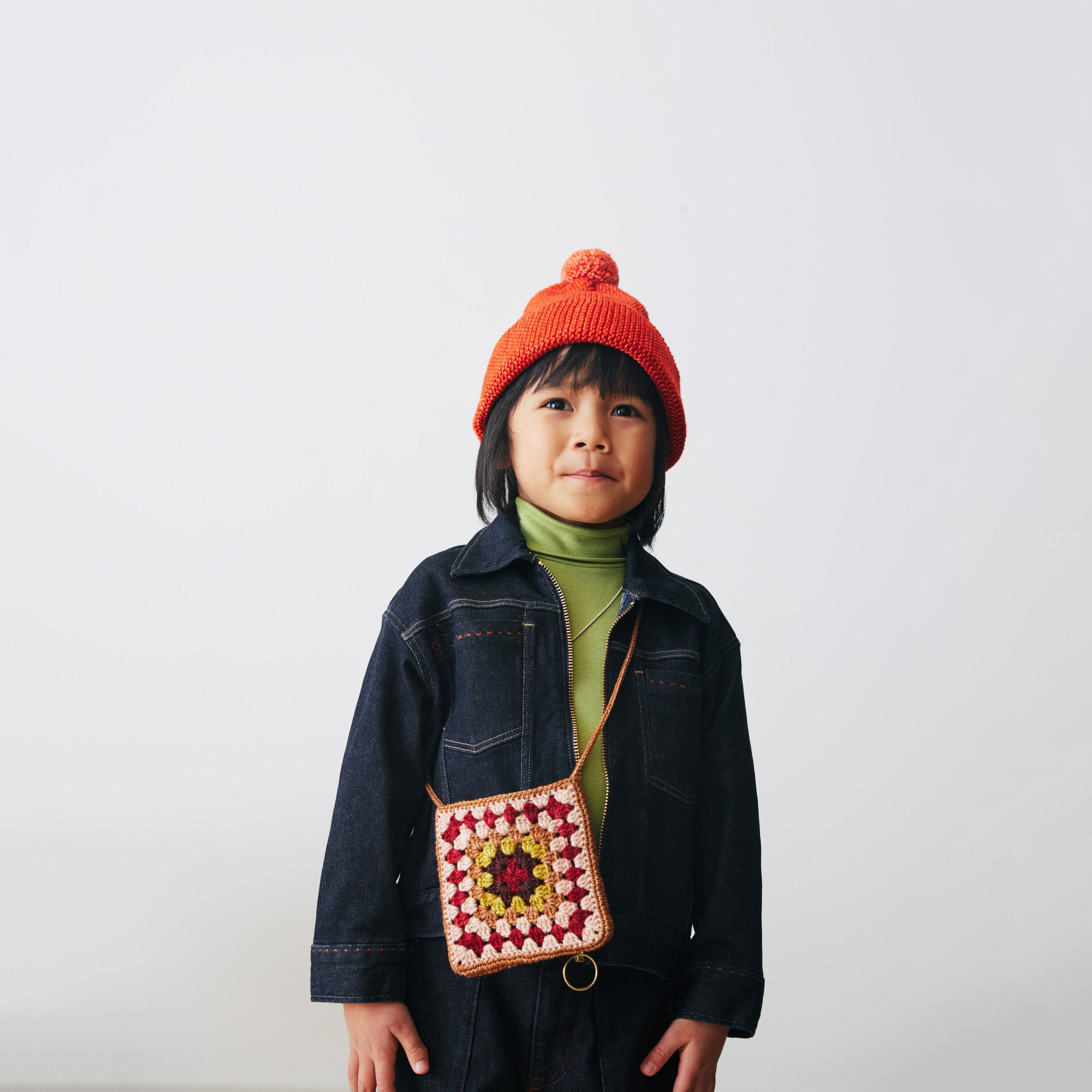 Boys & Girls Red Wool Hat