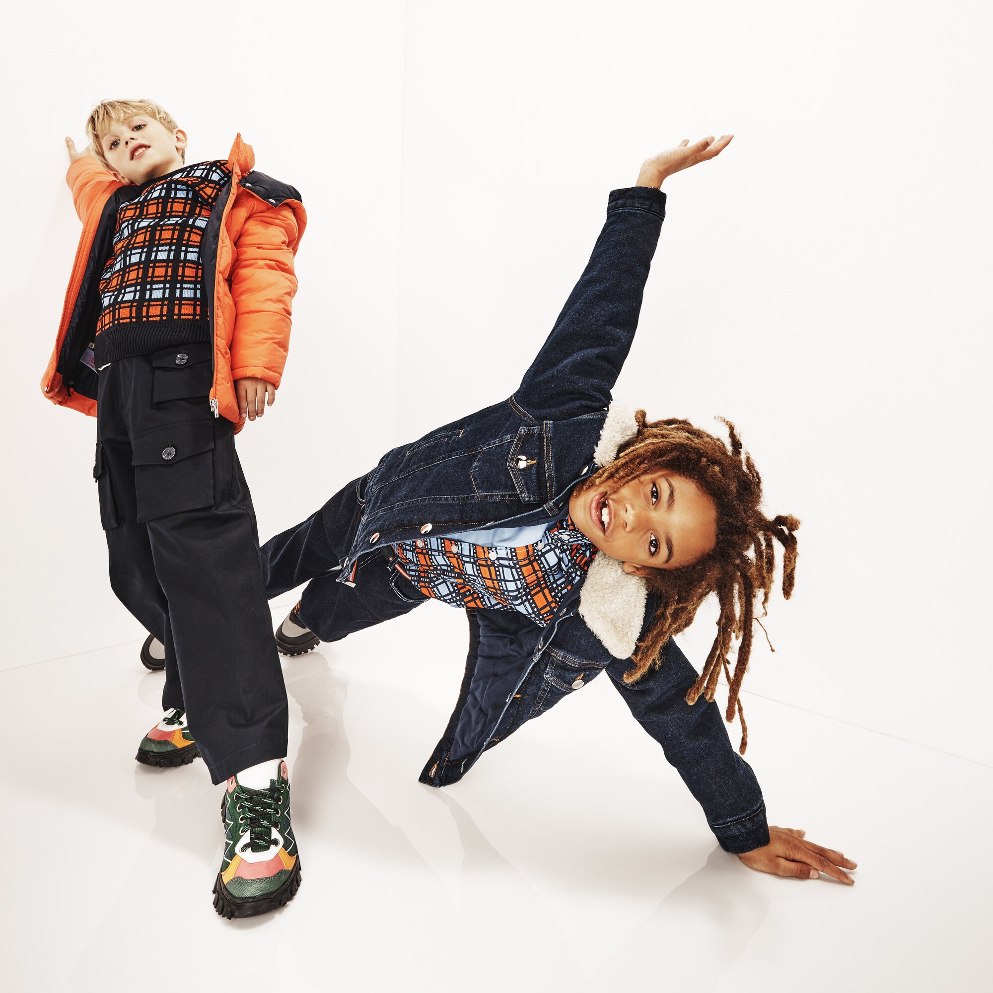 Boys & Girls Blue Denim Jacket
