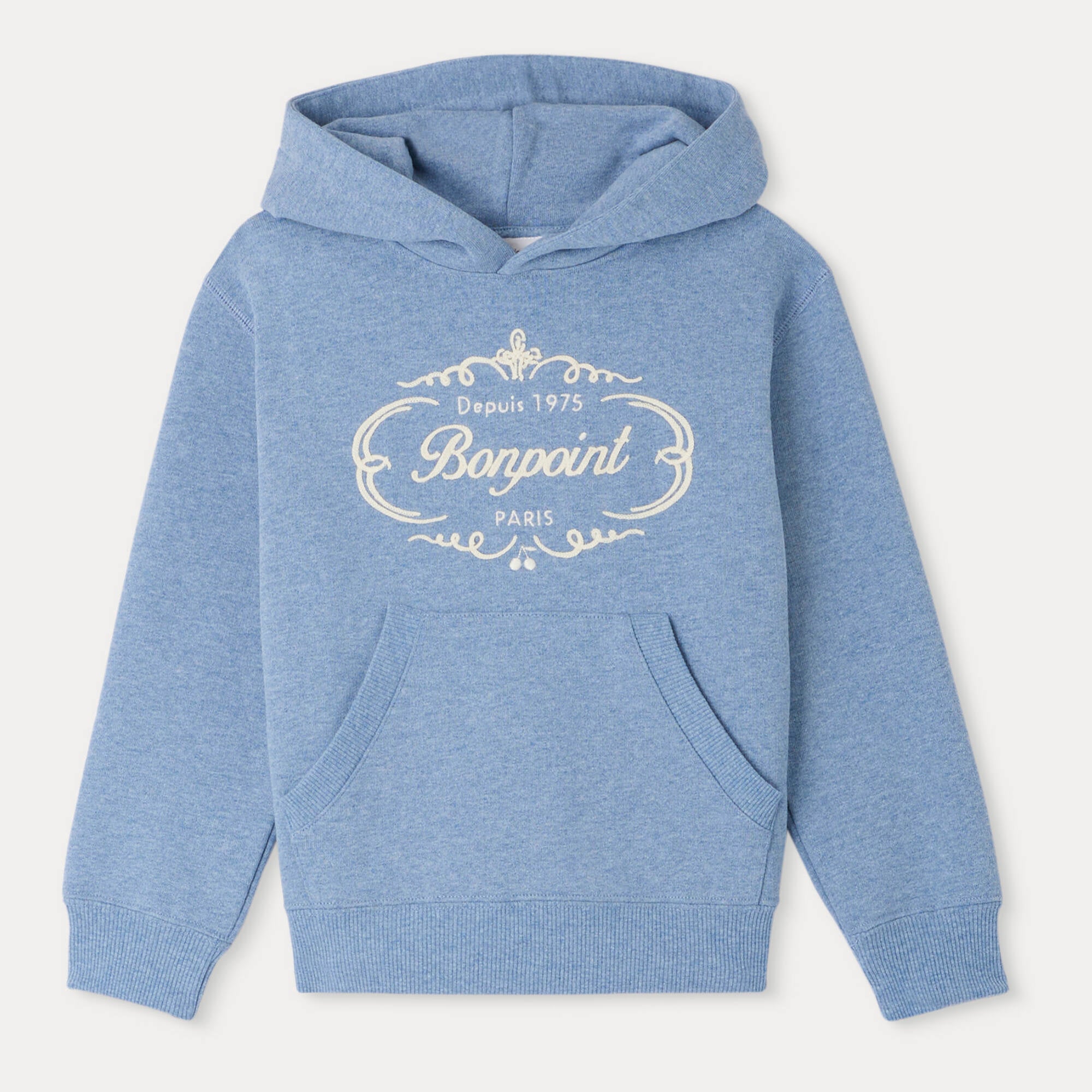 Boys Blue Hooded Sweatshirt