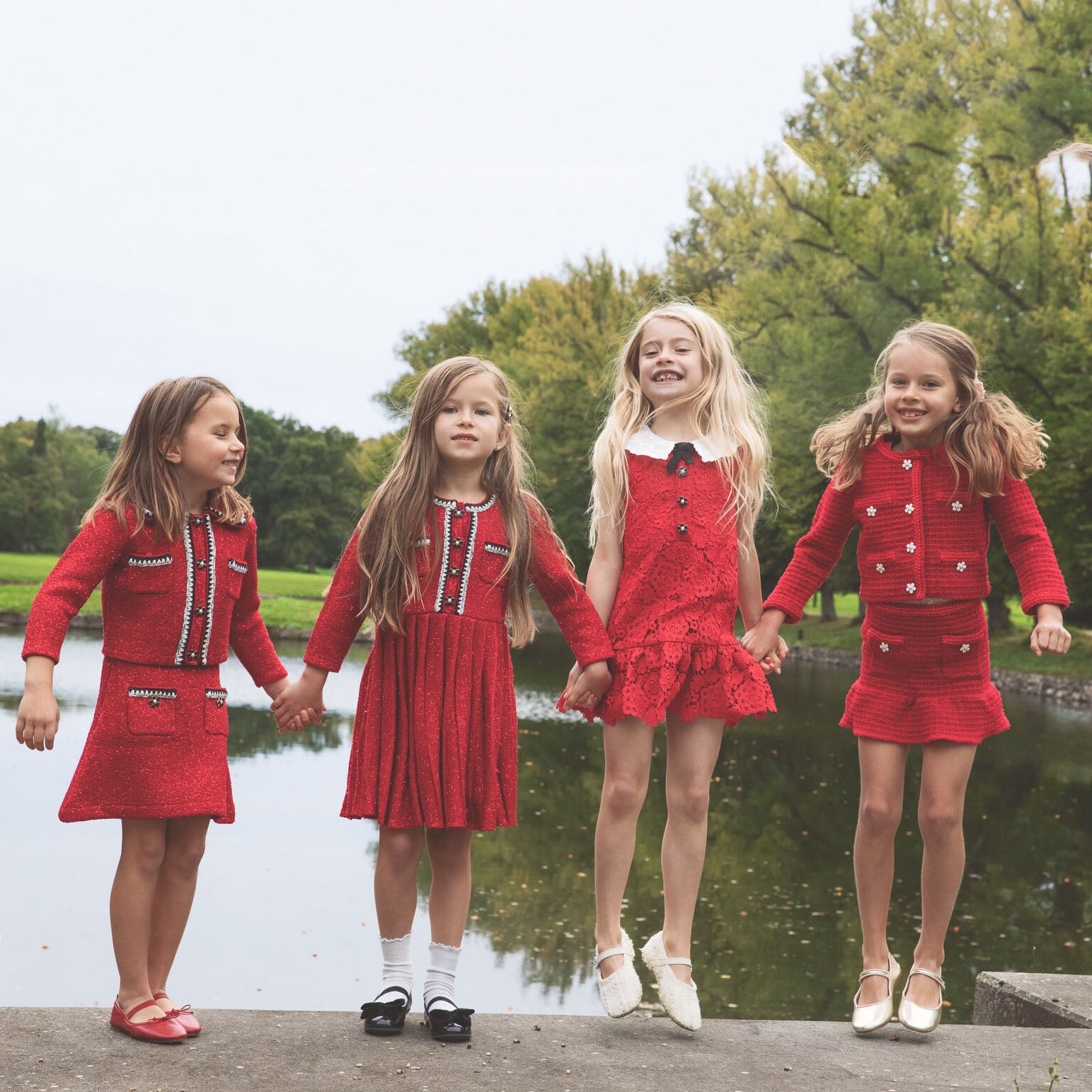Girls Red Dress