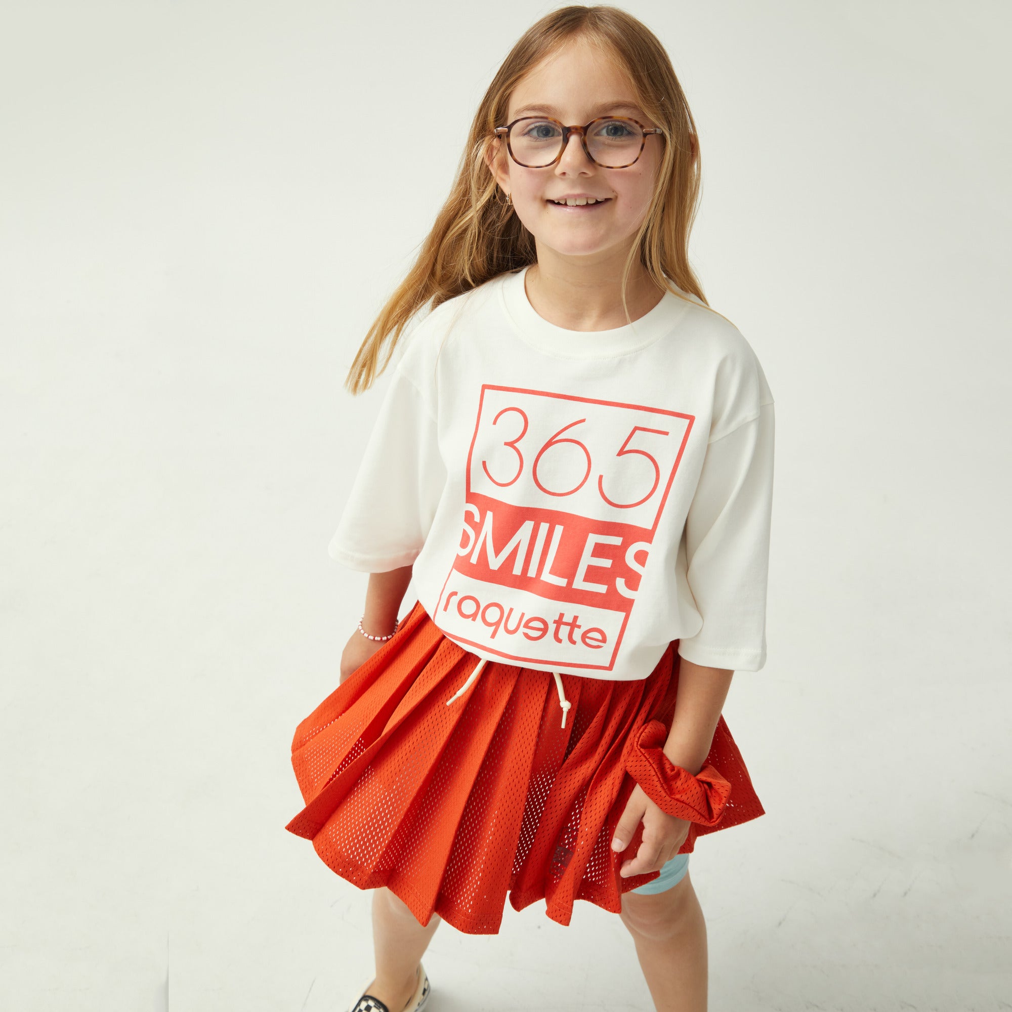 Boys & Girls White Cotton T-Shirt