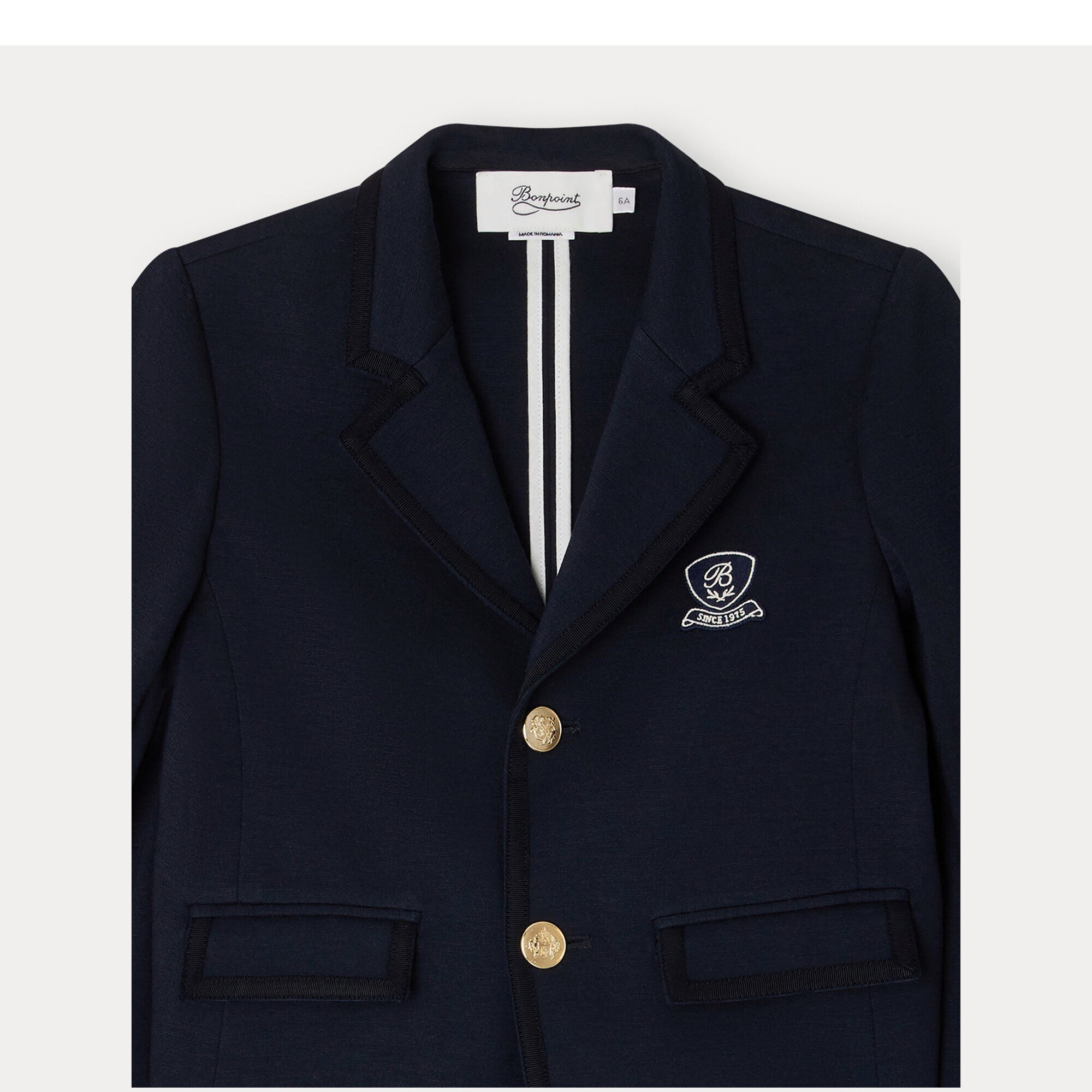 Boys Navy Coat