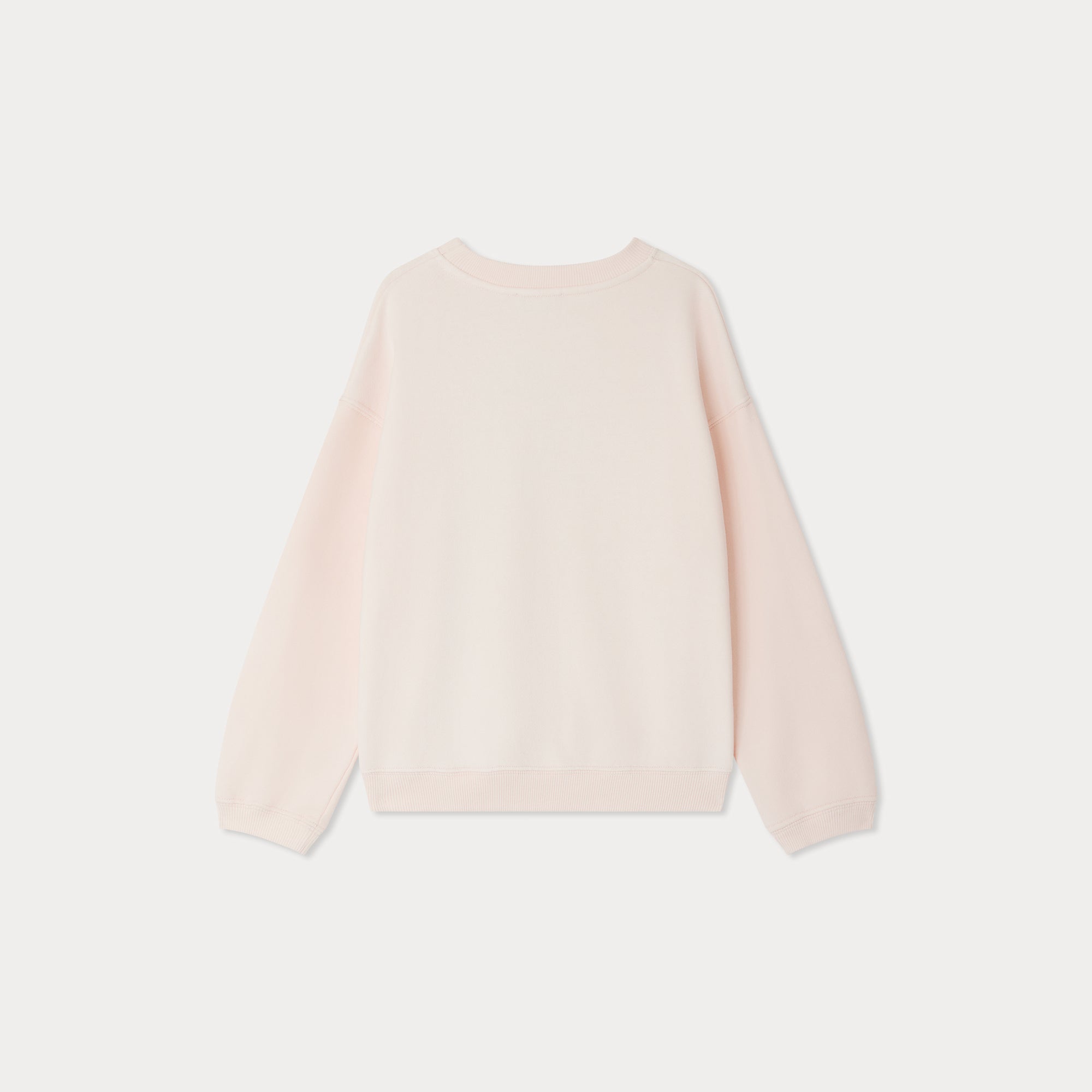 Girls Rose Logo Cotton Sweatshirt
