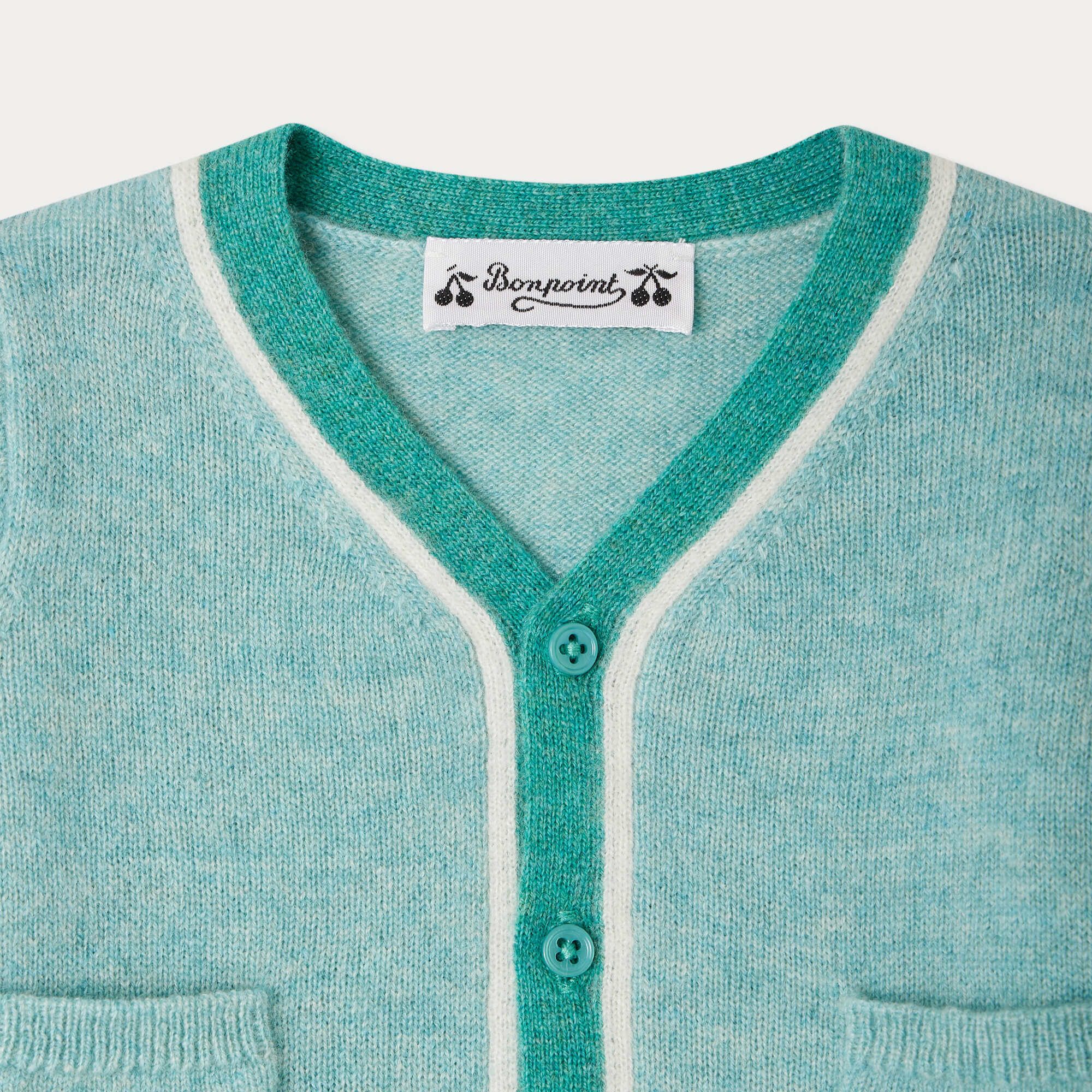 Baby Boys Emerald Cashmere Cardigan