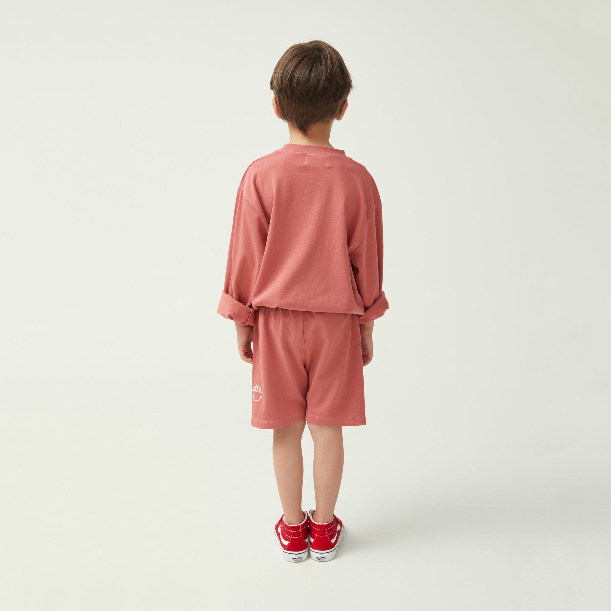 Boys & Girls Pink Cotton T-Shirt