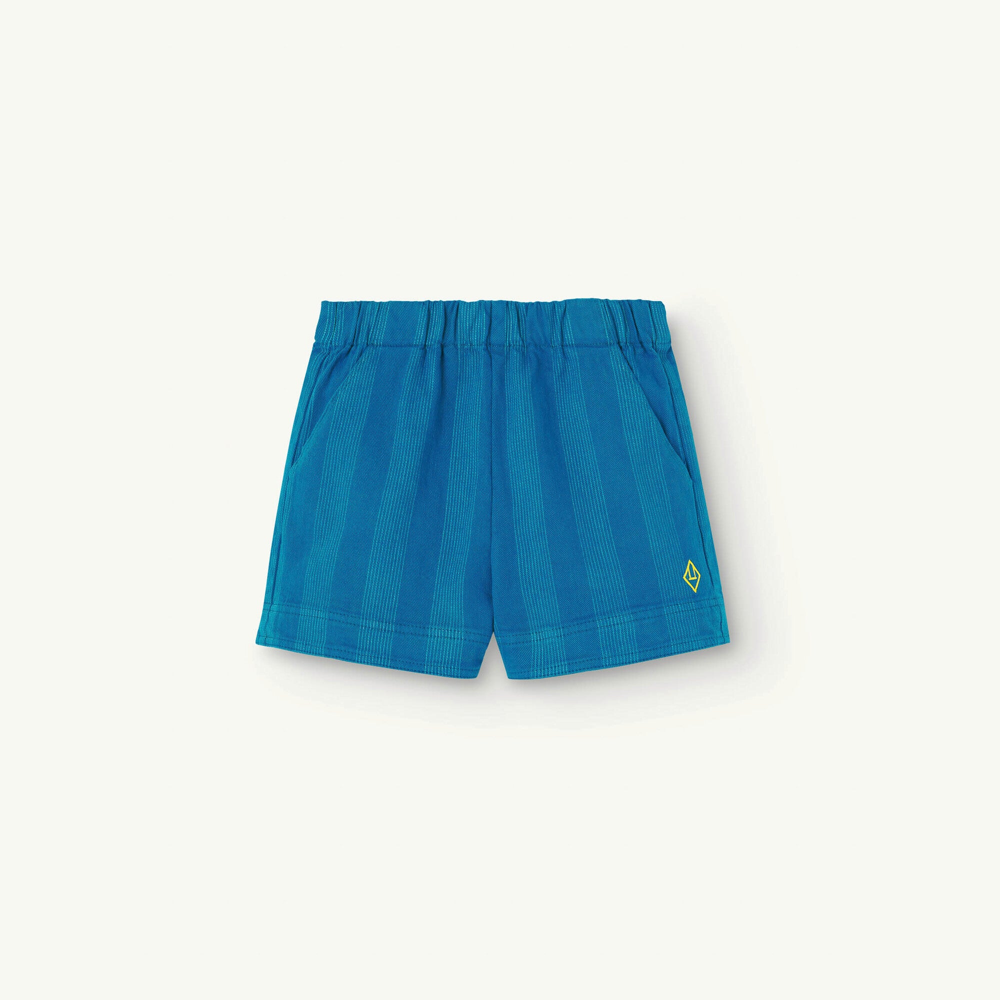 Boys & Girls Blue Stripes Cotton Shorts