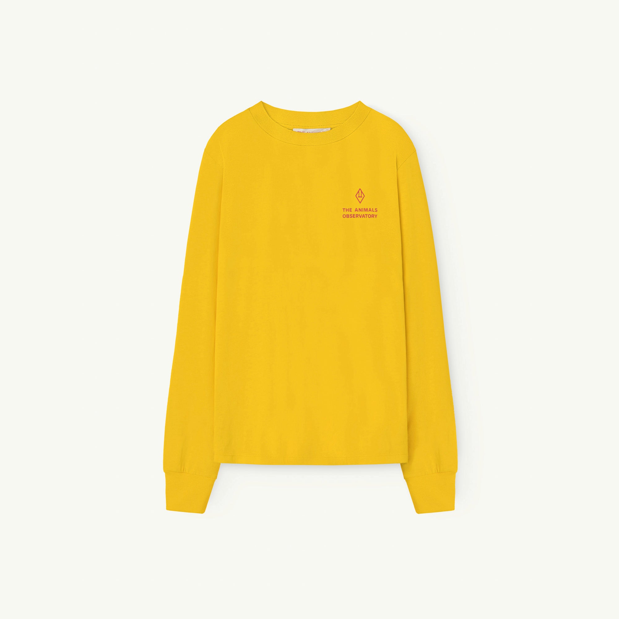 Adult Yellow Logo Cotton T-Shirt
