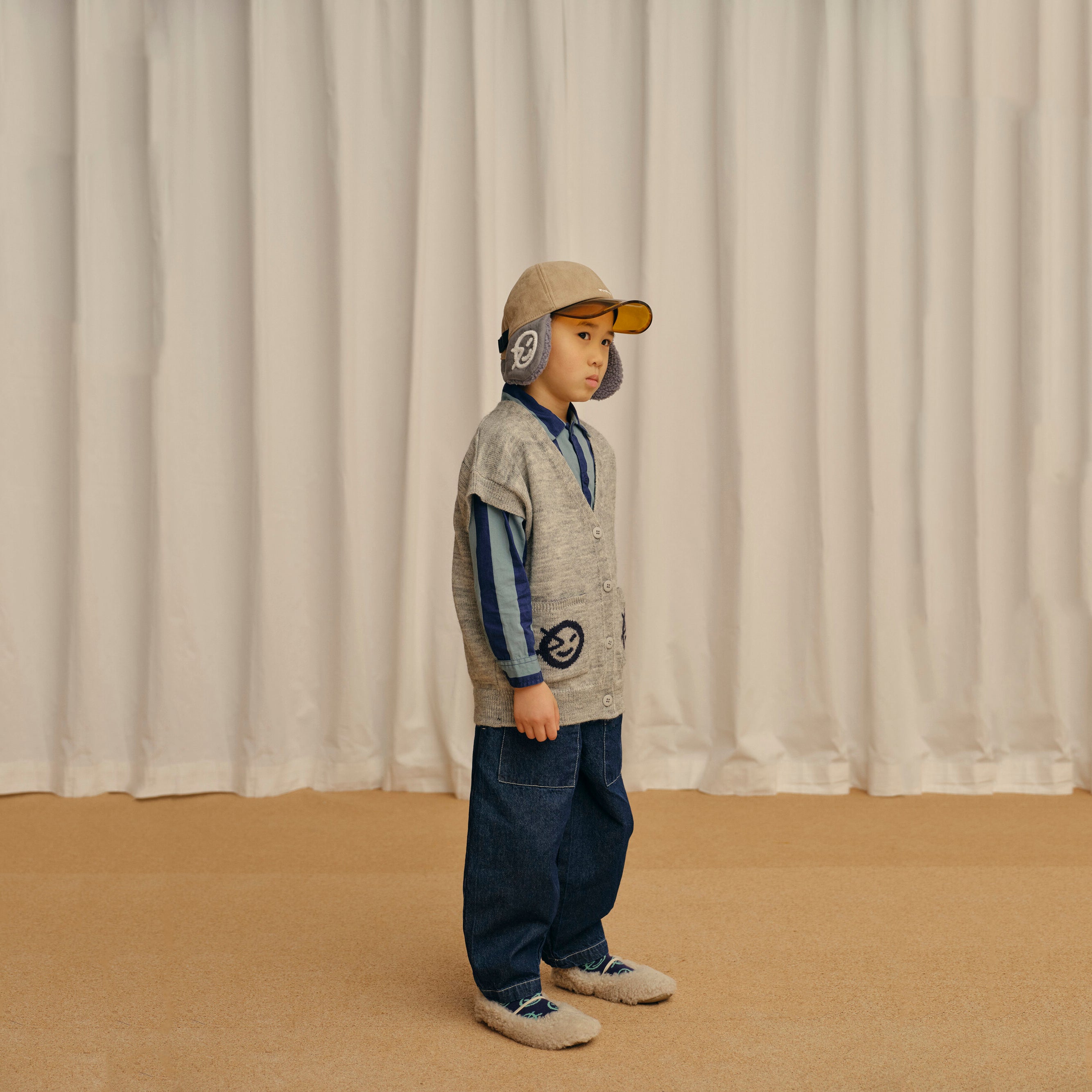 Boys & Girls Blue Denim Trousers