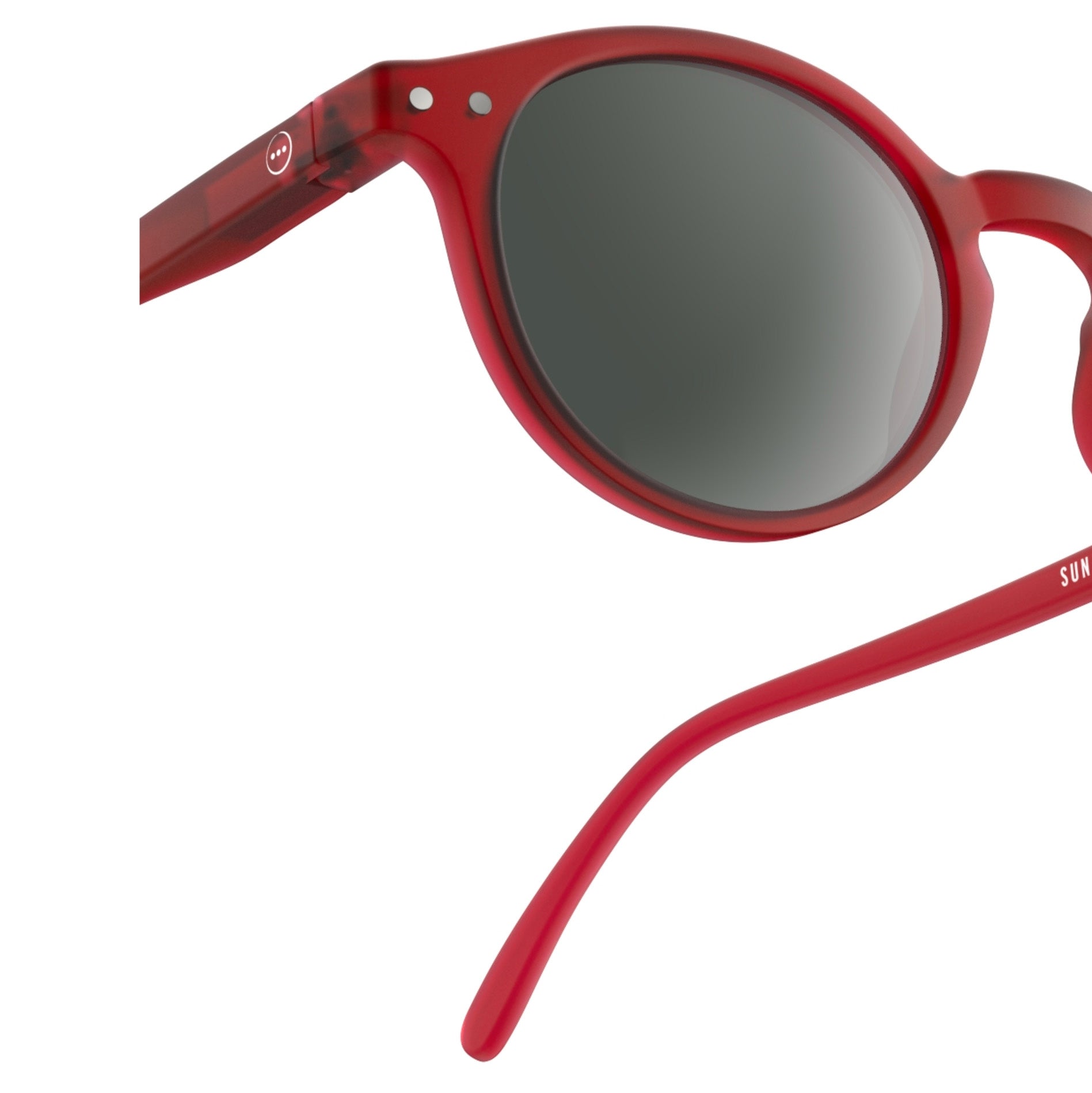 Adult Red "SUN #H" Sunglasses