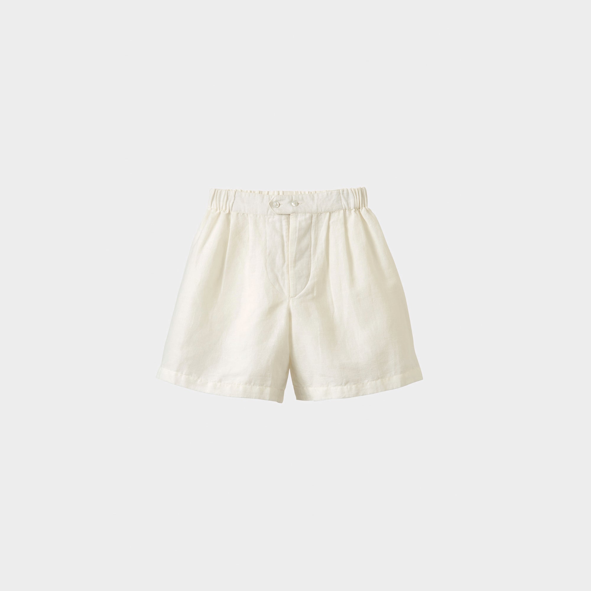 Boys & Girls White Shorts
