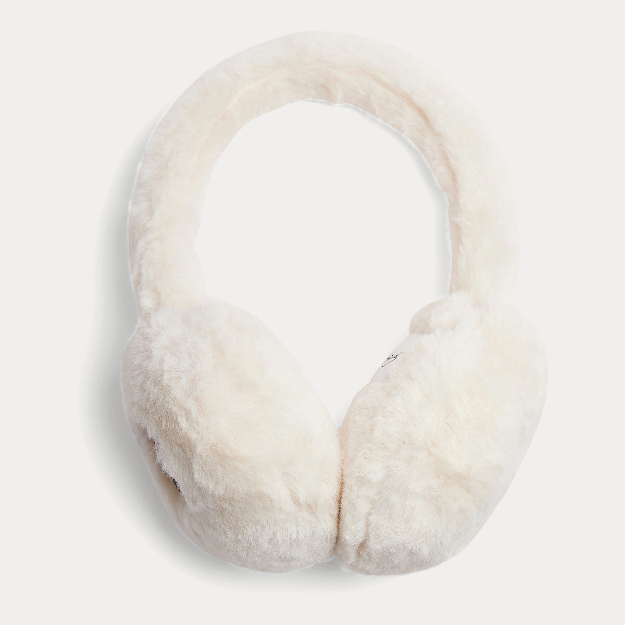 Girls White Ear Warm