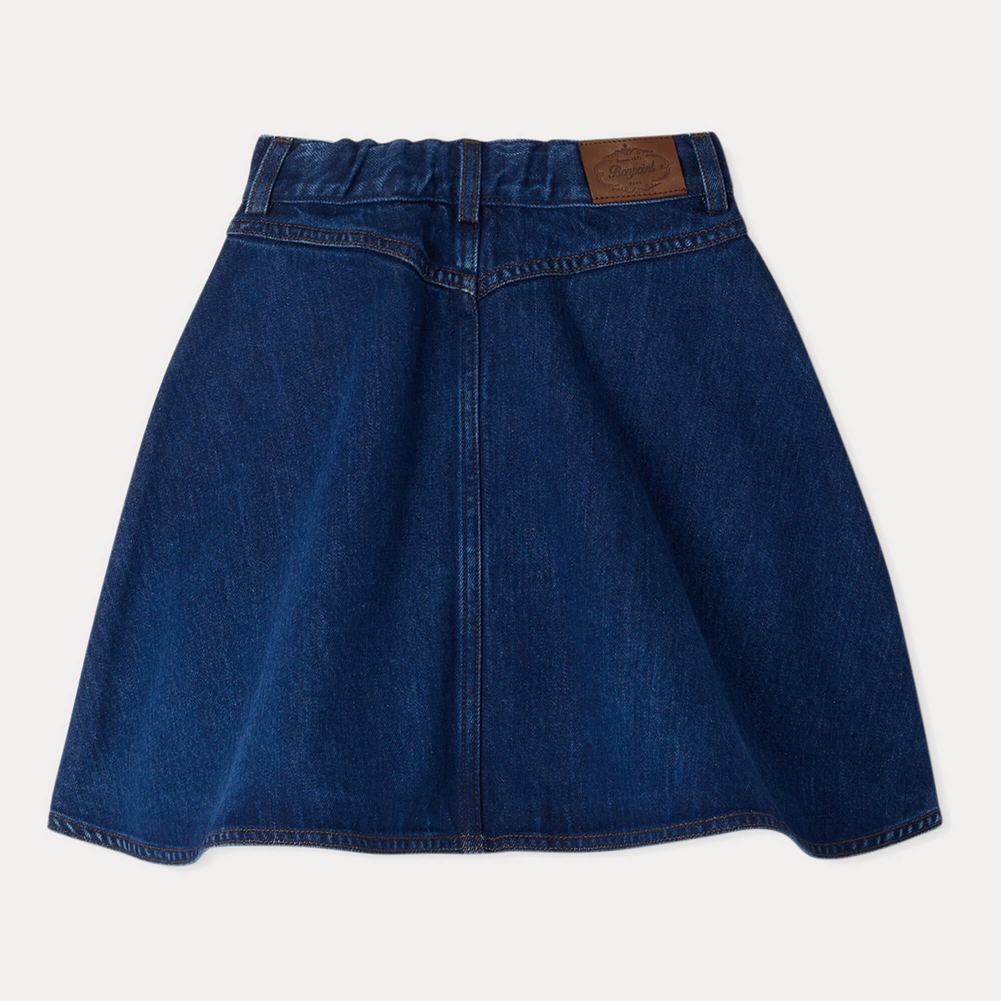 Girls Blue Denim Skirt