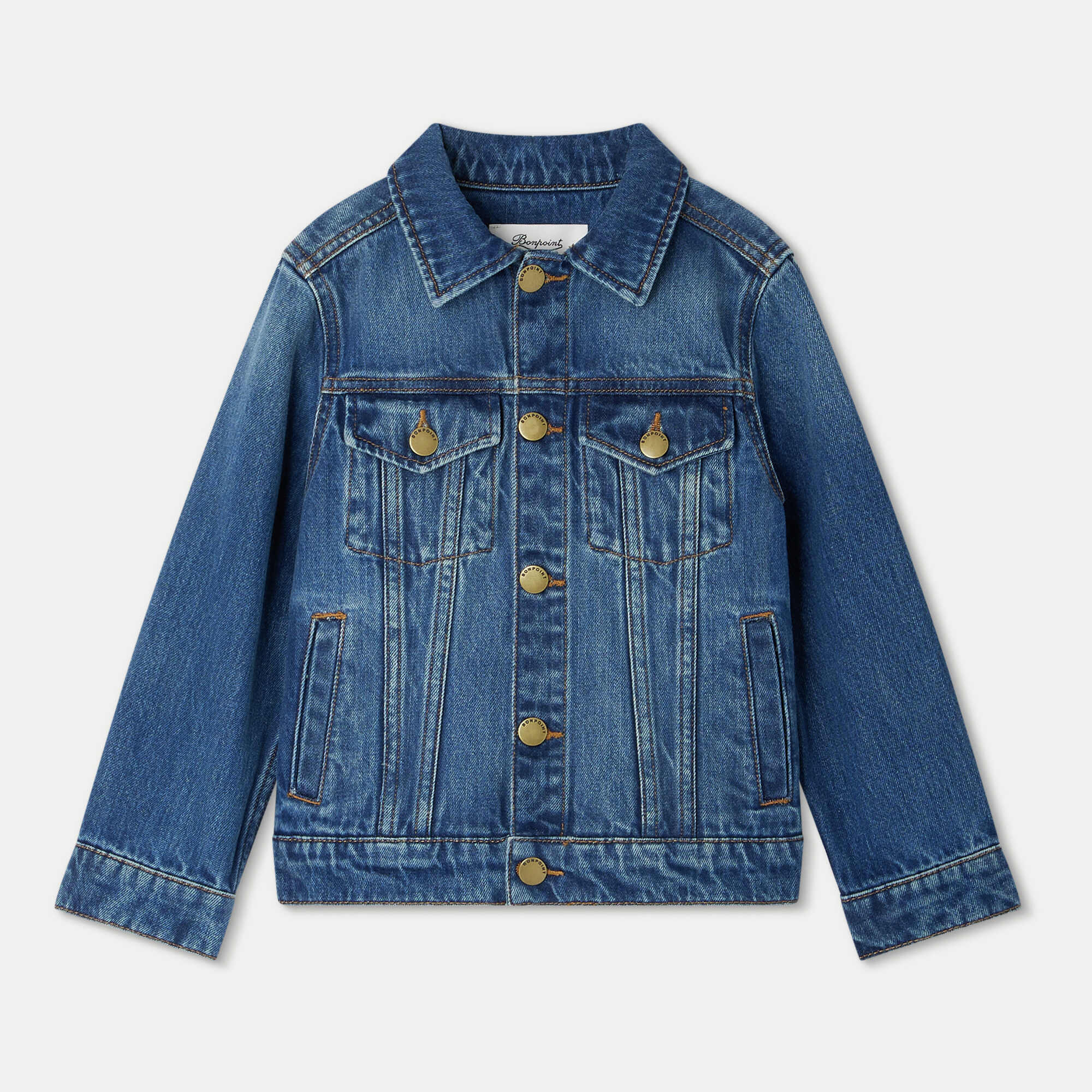 Boys & Girls Blue Denim Coat