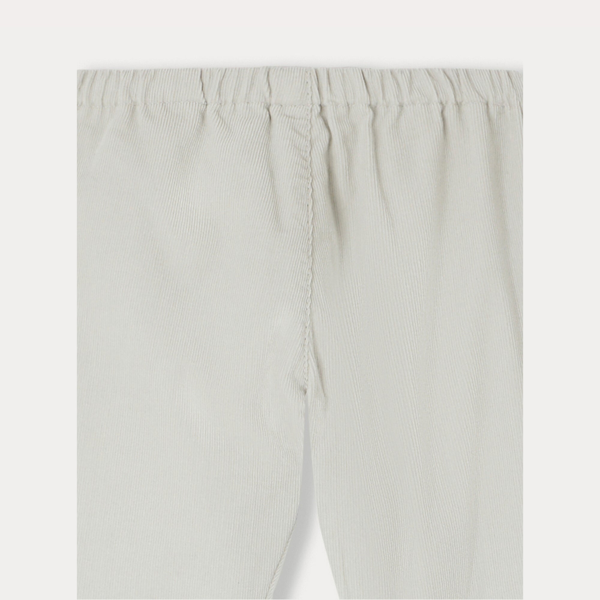 Baby Boys White Corduroy Trousers