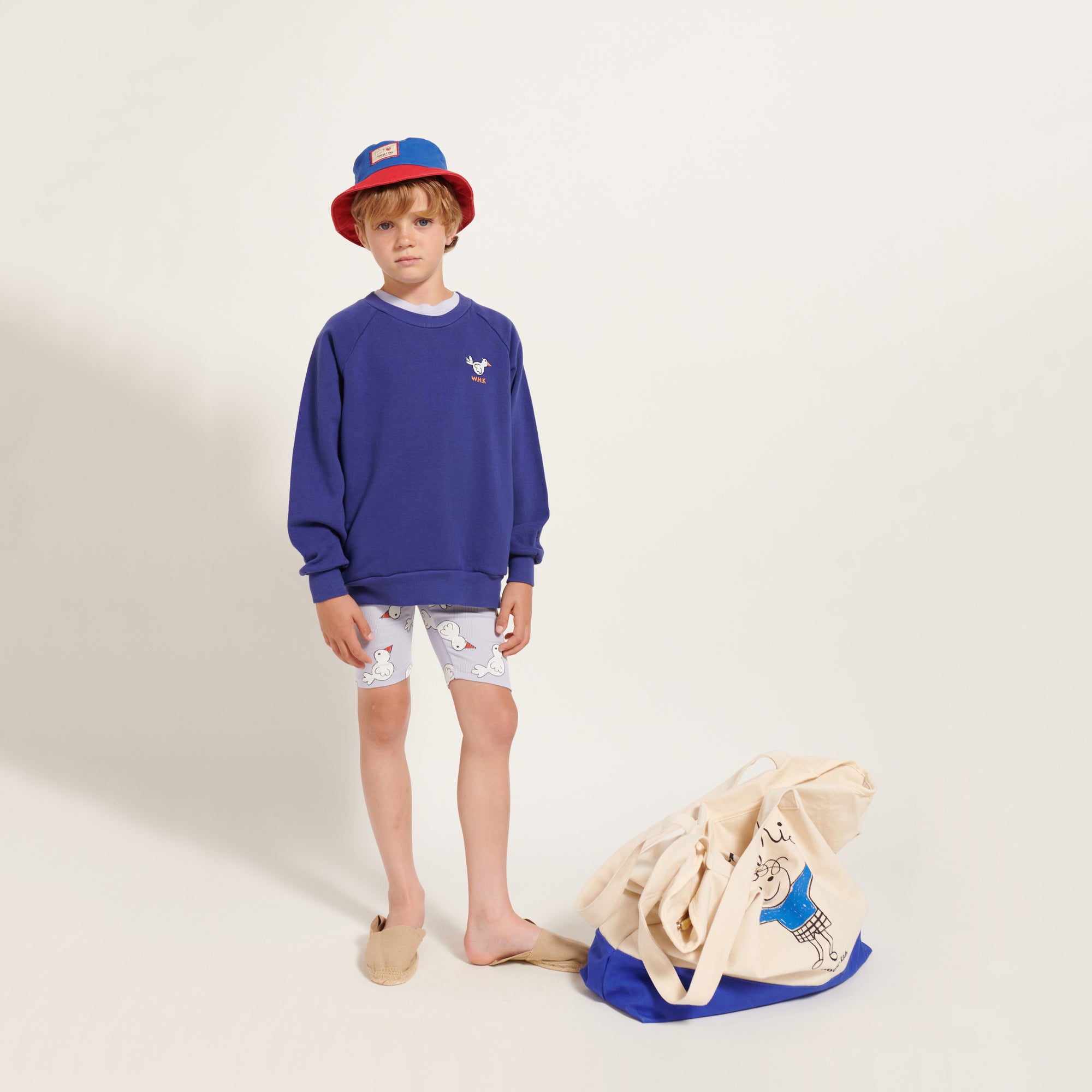 Boys & Girls Blue Cotton Sweatshirt