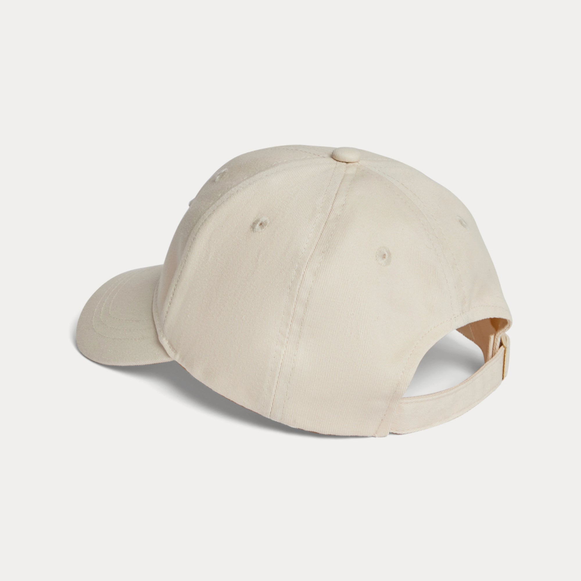Girls Ivory Cherry Cotton Cap