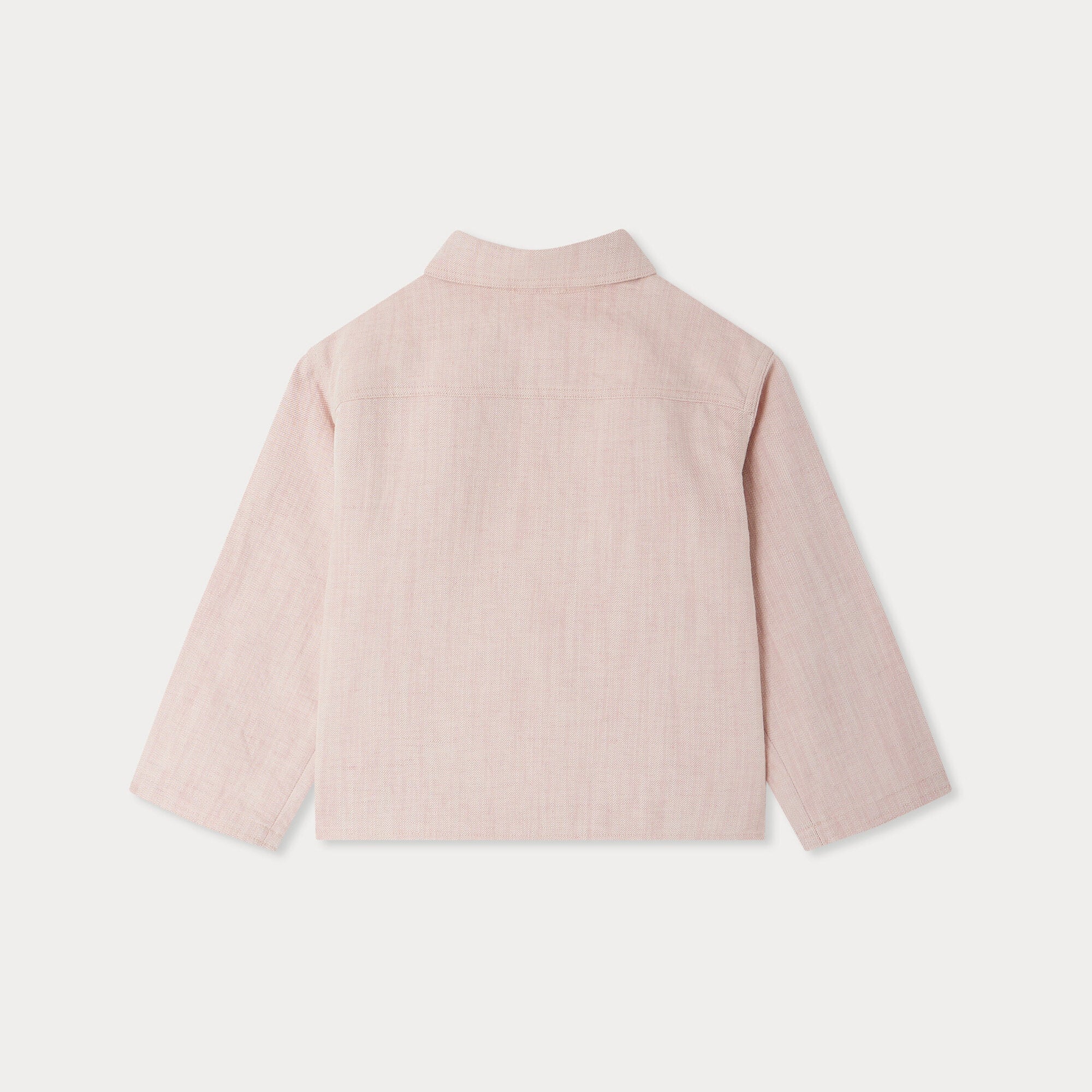 Girls Pink Cotton Jacket