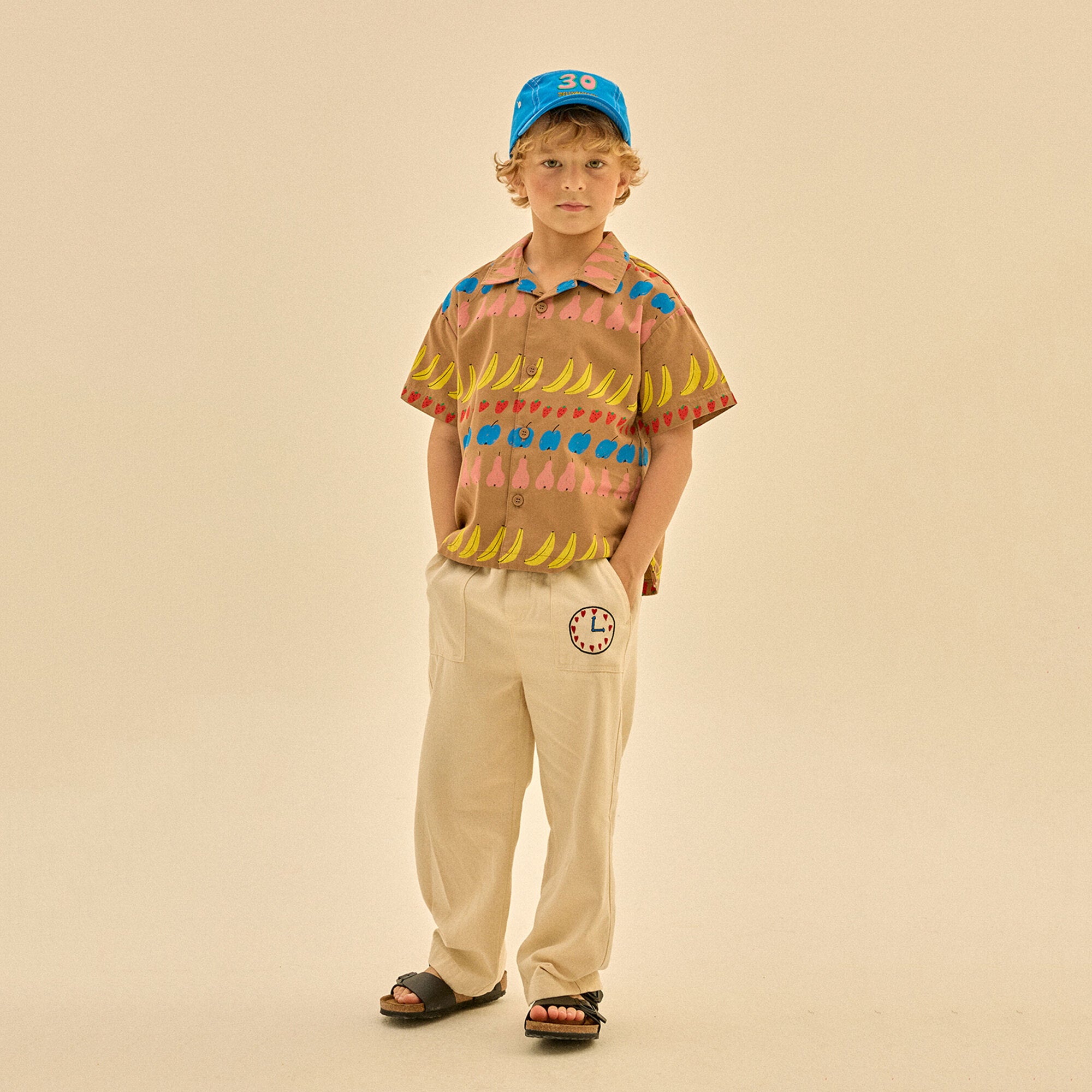 Boys & Girls Blue Logo Baseball Cap
