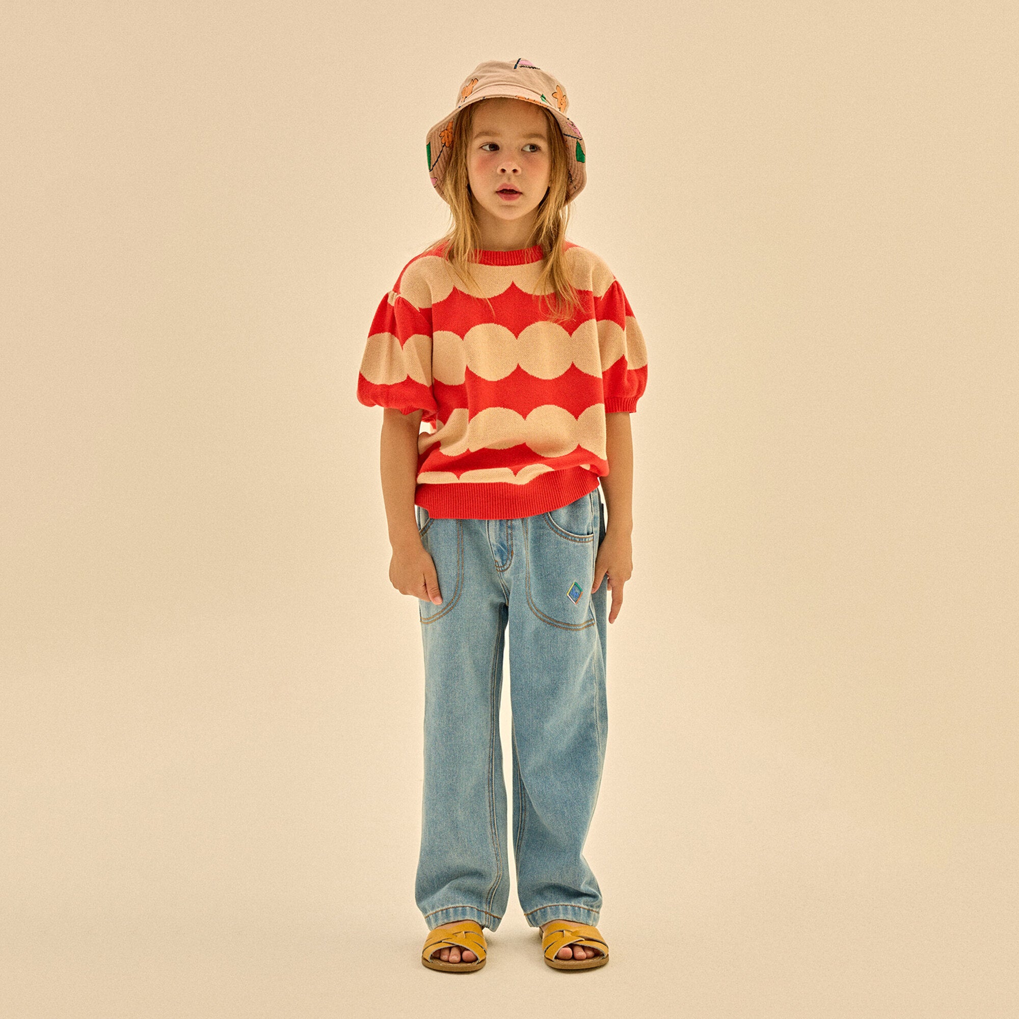 Boys & Girls Blue Denim Trousers